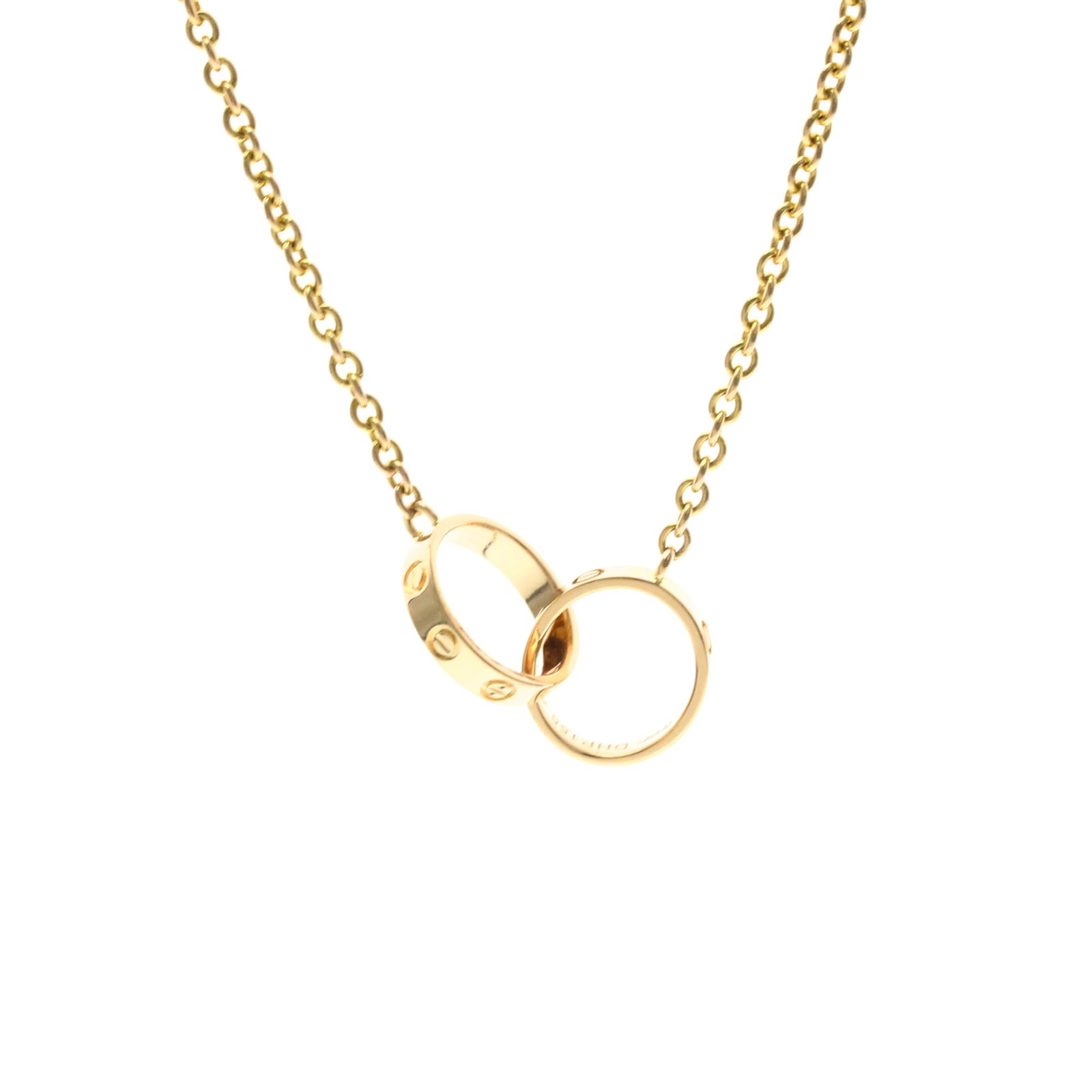 Cartier Baby Love Necklace Pink Gold (18K) No Stone Menwomen Fashion Pendant Necklace (Pink Gold): Cartier Baby Love Necklace Pink Gold (18K) No Stone Menwomen Fashion Pendant Necklace (Pink Gold) Cartier Baby Love Necklace Pink Gold (18K) No Stone Menwomen Fashion Pendant Necklace features a delic