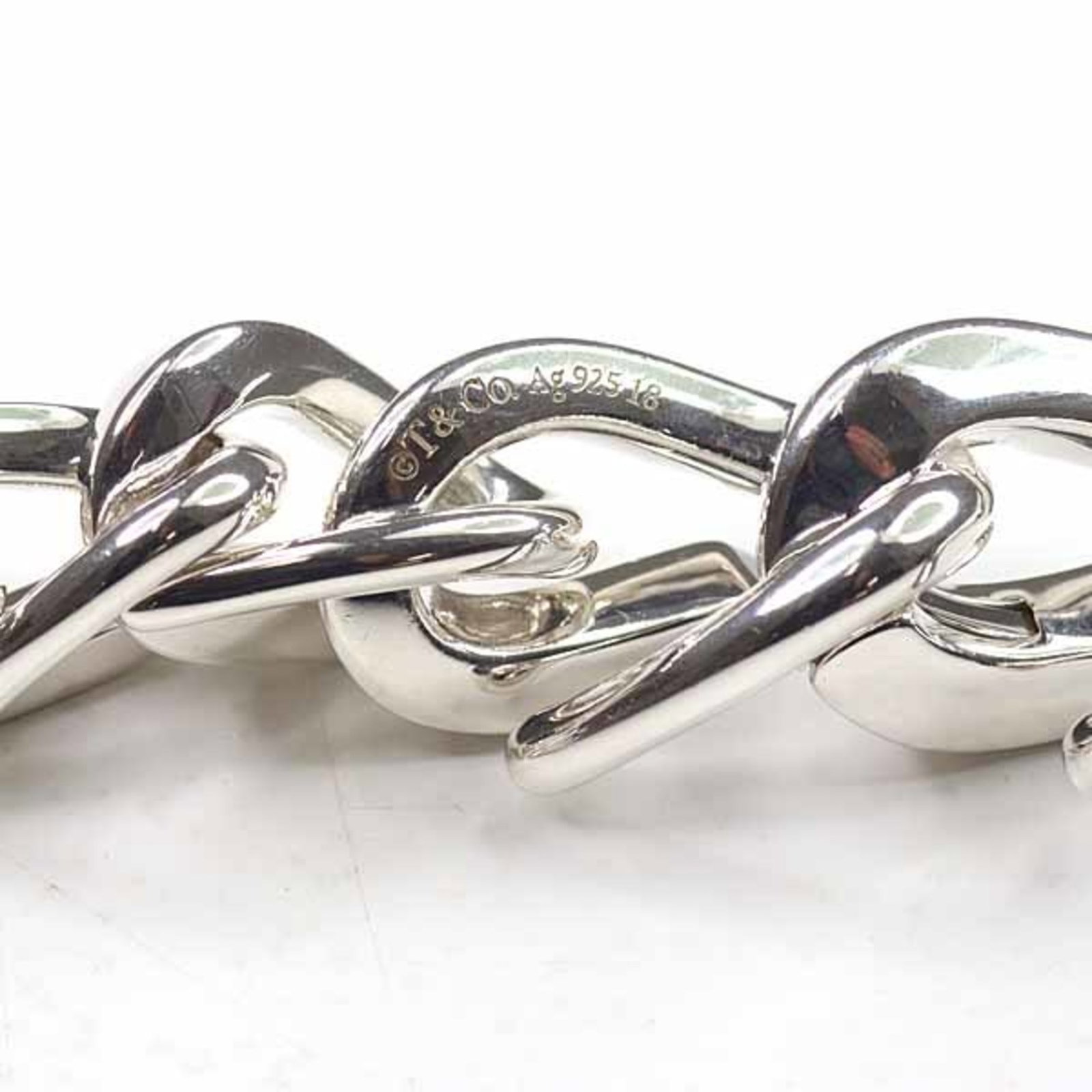 Silver Tiffany Link Bracelet - 5