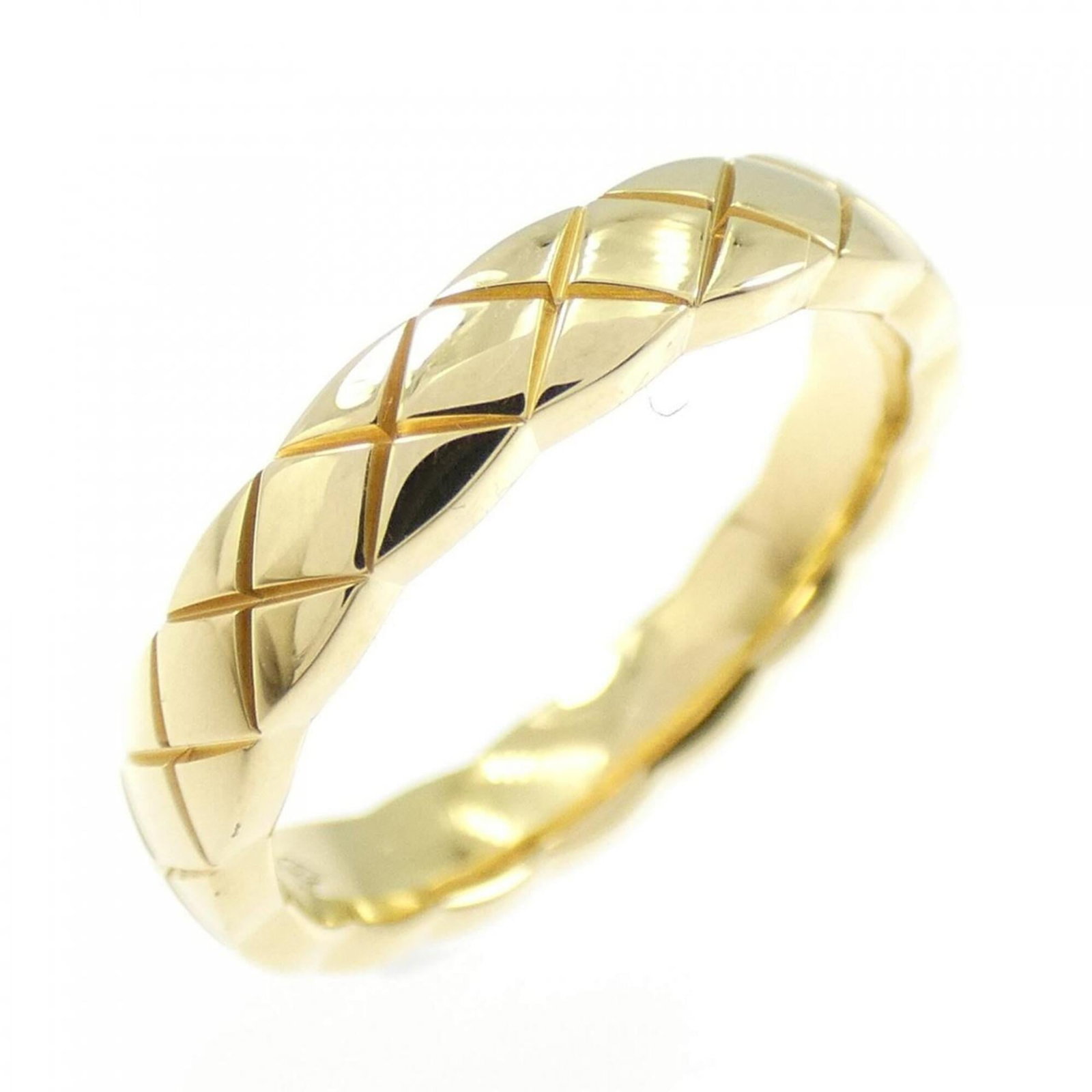 Yellow gold band ring from Chanel (1 of 3)
