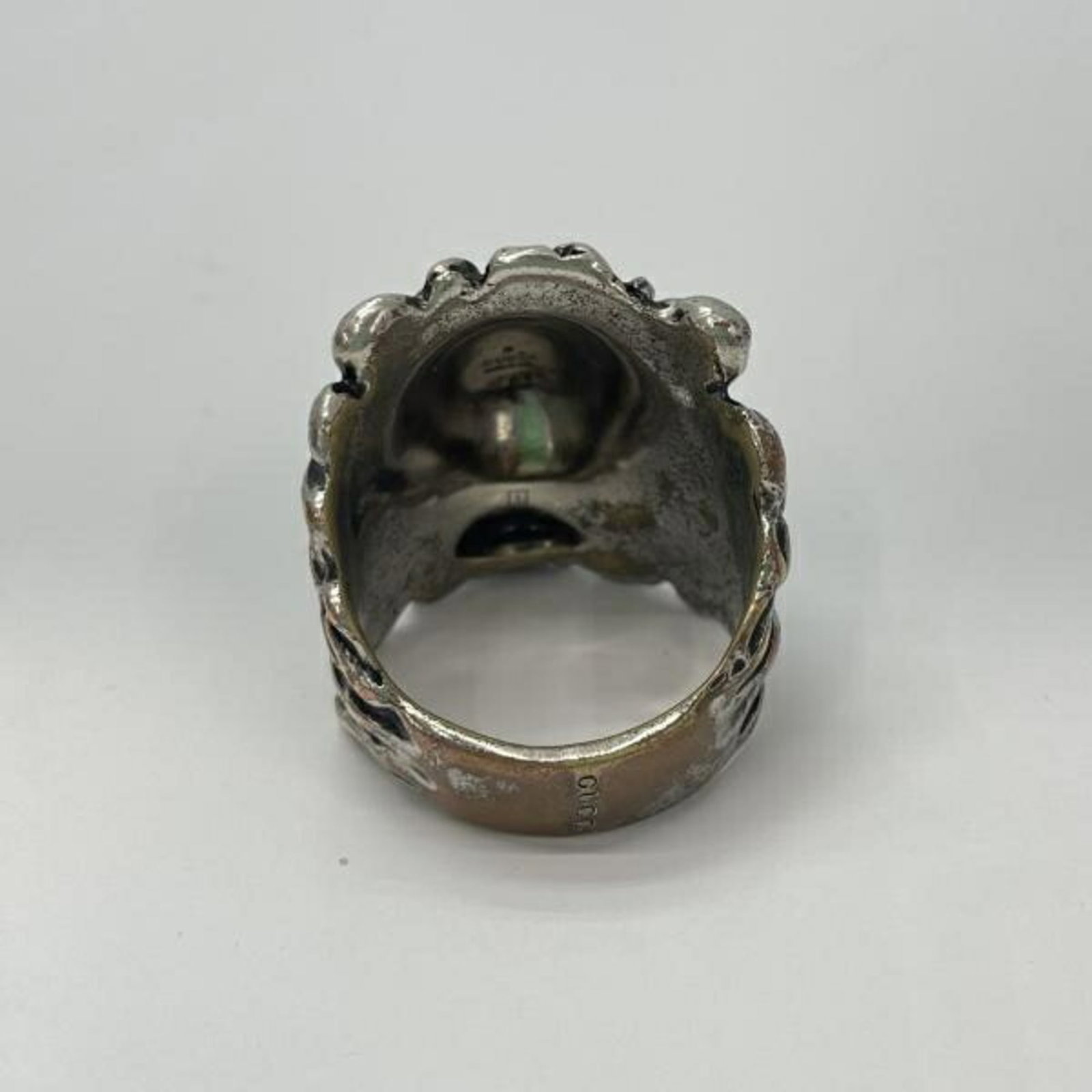 Silver Lion Gucci Ring - 2