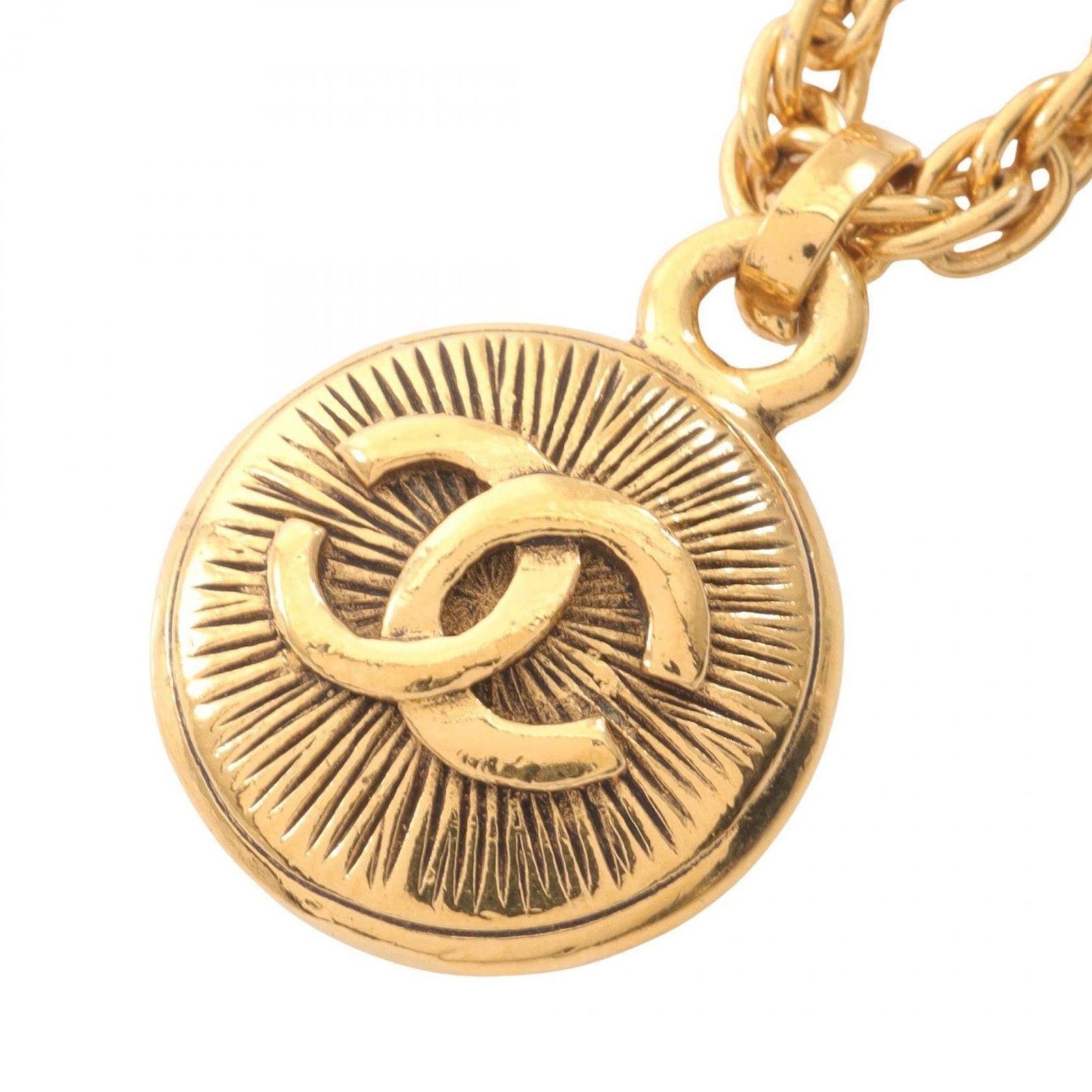 Chanel Coco Mark Necklace Jewelry Gp (Gold Plated) Women'S Gold: Chanel Coco Mark Necklace Jewelry Gp (Gold Plated) Women'S Gold Gold Plated Chanel Coco Mark Necklace Jewelry Group for Women. This gold plated Chanel necklace features a 22mm x 22mm pendant and has
