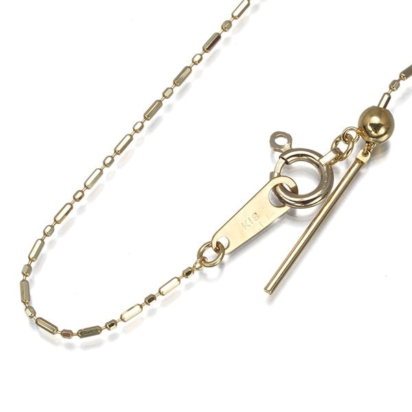Short & Long Chain Necklace 45Cm 18K 750 Yellow Gold: Short & Long Chain Necklace 45Cm 18K 750 Yellow Gold 18k yellow gold chain necklace with a total length of 45cm, featuring a classic chain design. The piece showcases the beauty of solid yellow gold,