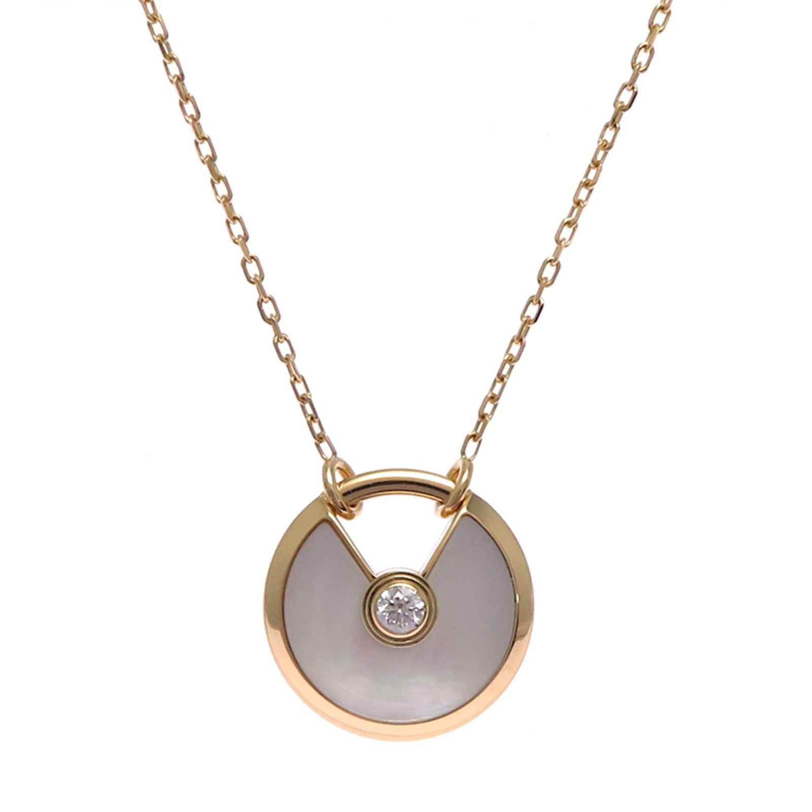 Cartier women's yellow gold necklace Crb7224559: Cartier women's yellow gold necklace Crb7224559 Cartier's iconic yellow gold necklace features a stunning diamond stone, weighing 0.10 carats, set in a timeless design that exudes elegance and
