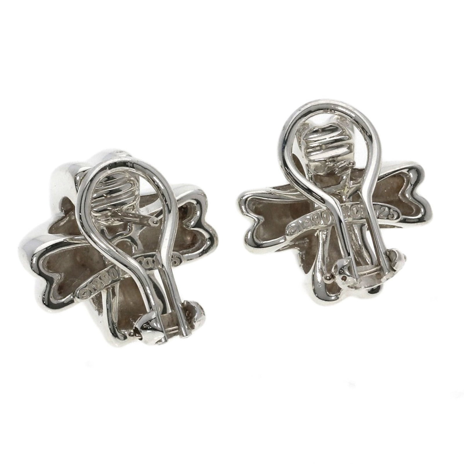 Stud earrings silver Tiffany - 2