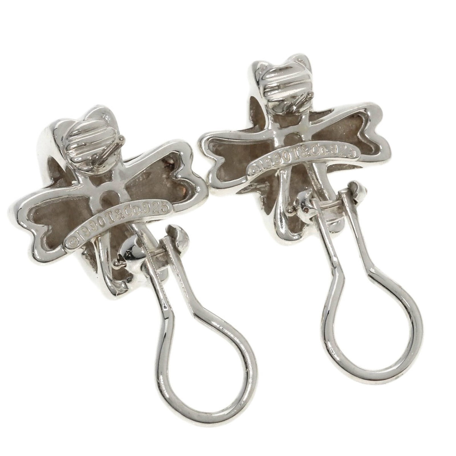 Stud earrings silver Tiffany - 3