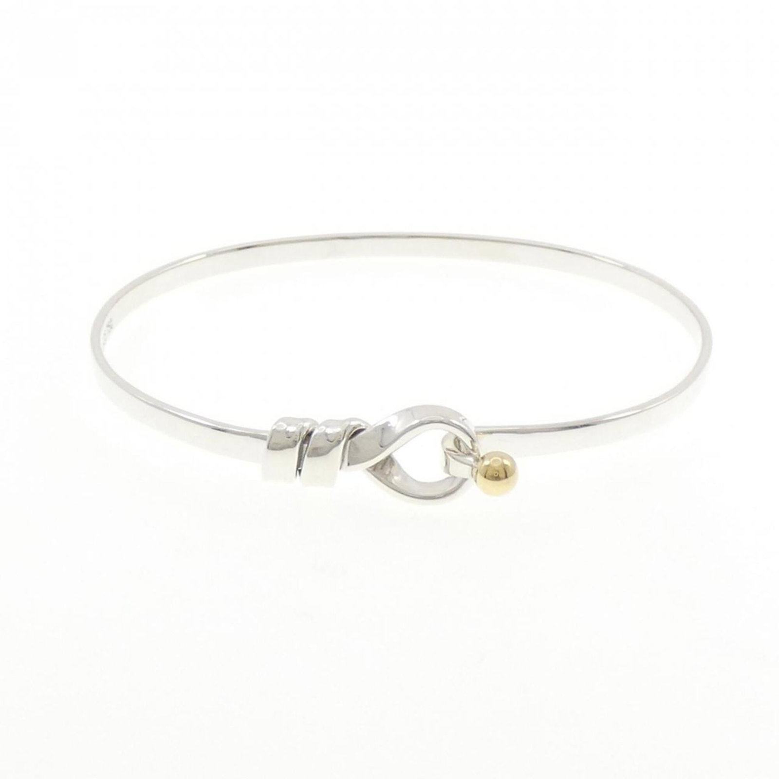 Tiffany Bangle Silver 925 Yellow Gold (18K) (1 of 3)