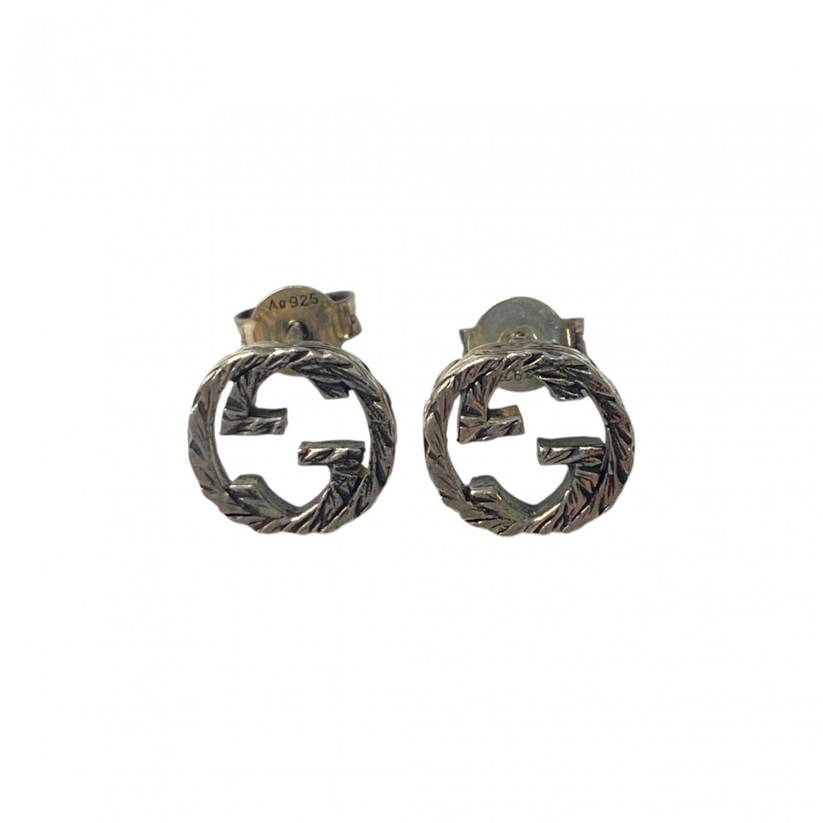 Gucci stud earrings silver 925 (1 of 12)