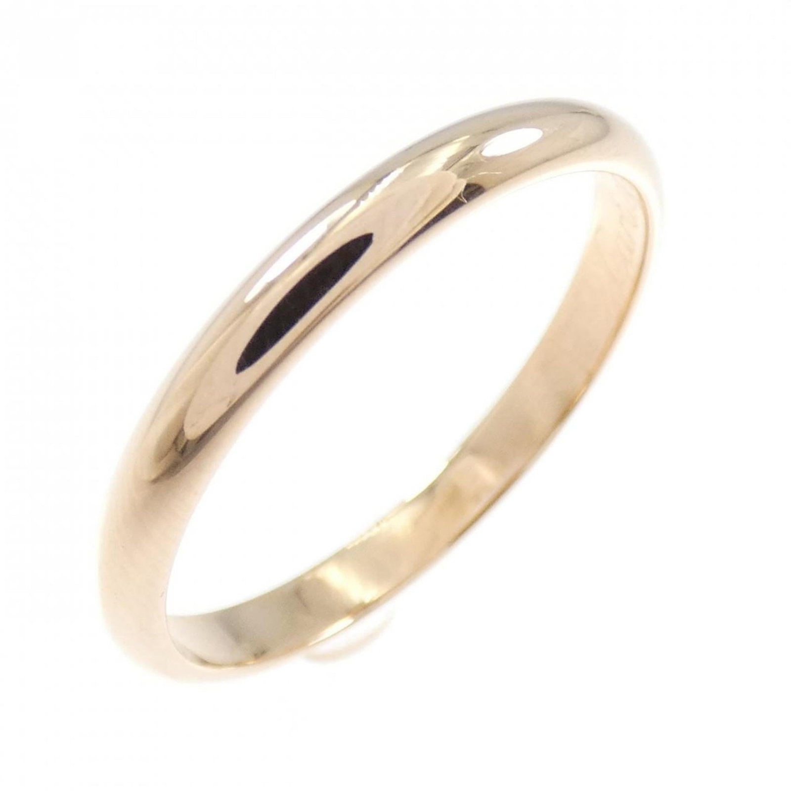 Pink Gold (18K) Cartier Wedding Ring: Pink Gold (18K) Cartier Wedding Ring Pink Gold (18K) Cartier Wedding Ring - A luxurious and elegant piece, this 8/16 size pink gold ring boasts a refined design that exudes sophistication. With its