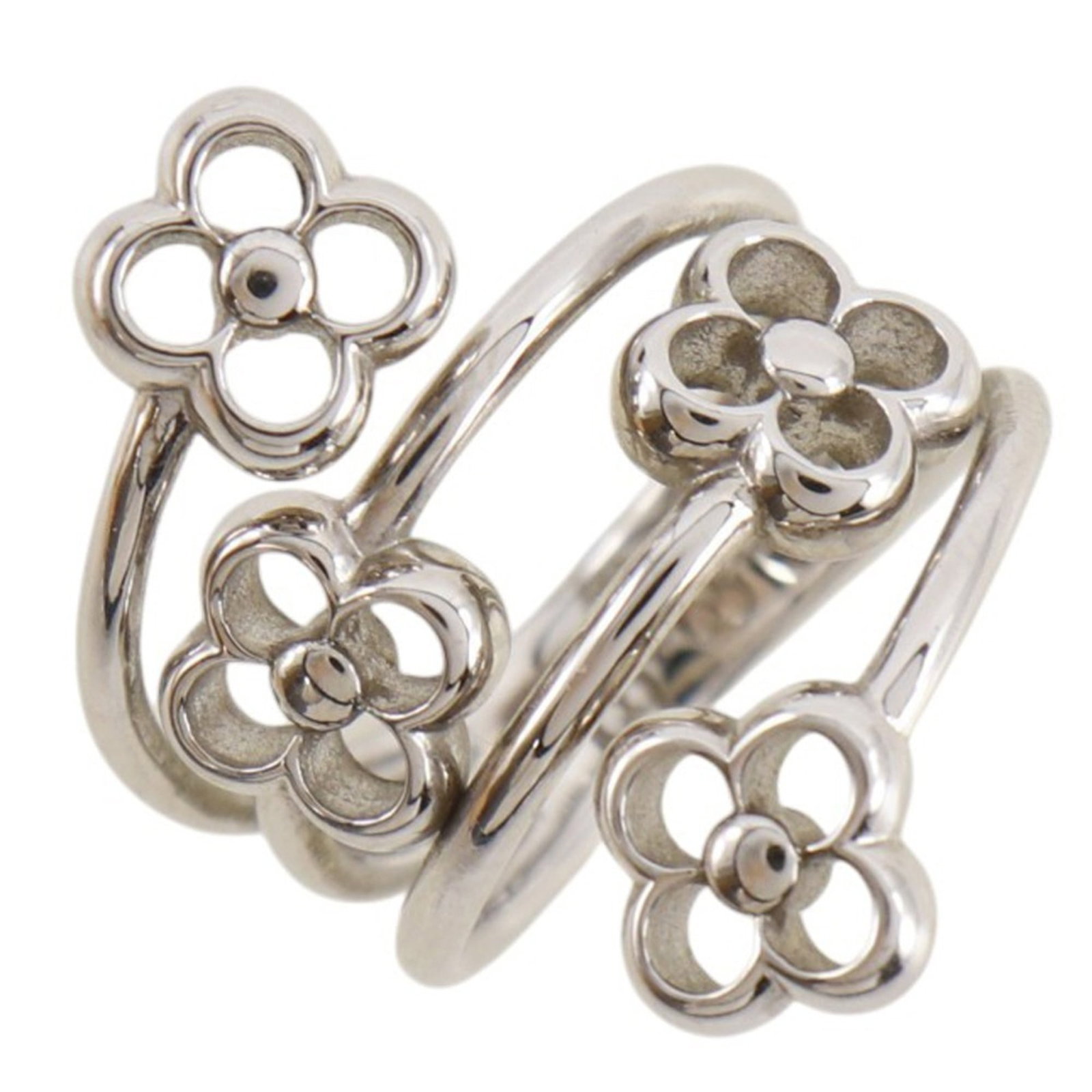 Metal ring band Louis Vuitton: Metal ring band Louis Vuitton Silver Louis Vuitton metal ring band in good used condition, featuring the iconic brand's signature design. Traces of usage and minor scratches can be seen on the metal