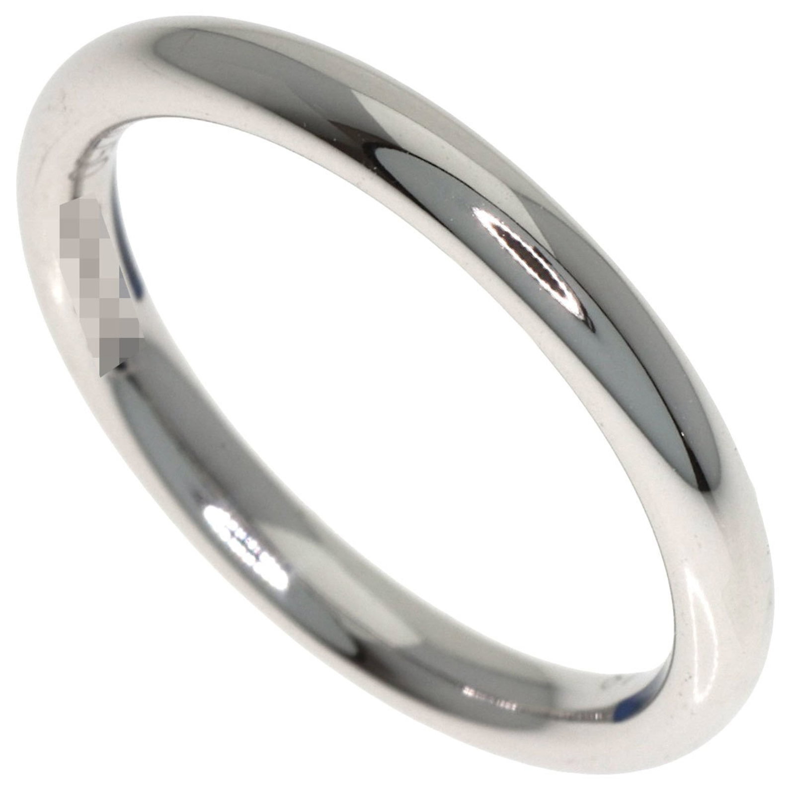 Hermes Wedding Ring White Gold (18K): Hermes Wedding Ring White Gold (18K) 18K White Gold Wedding Ring from Hermes, featuring a classic design with a slender profile and elegant lines. This used ring boasts a subtle sheen and a comfortabl
