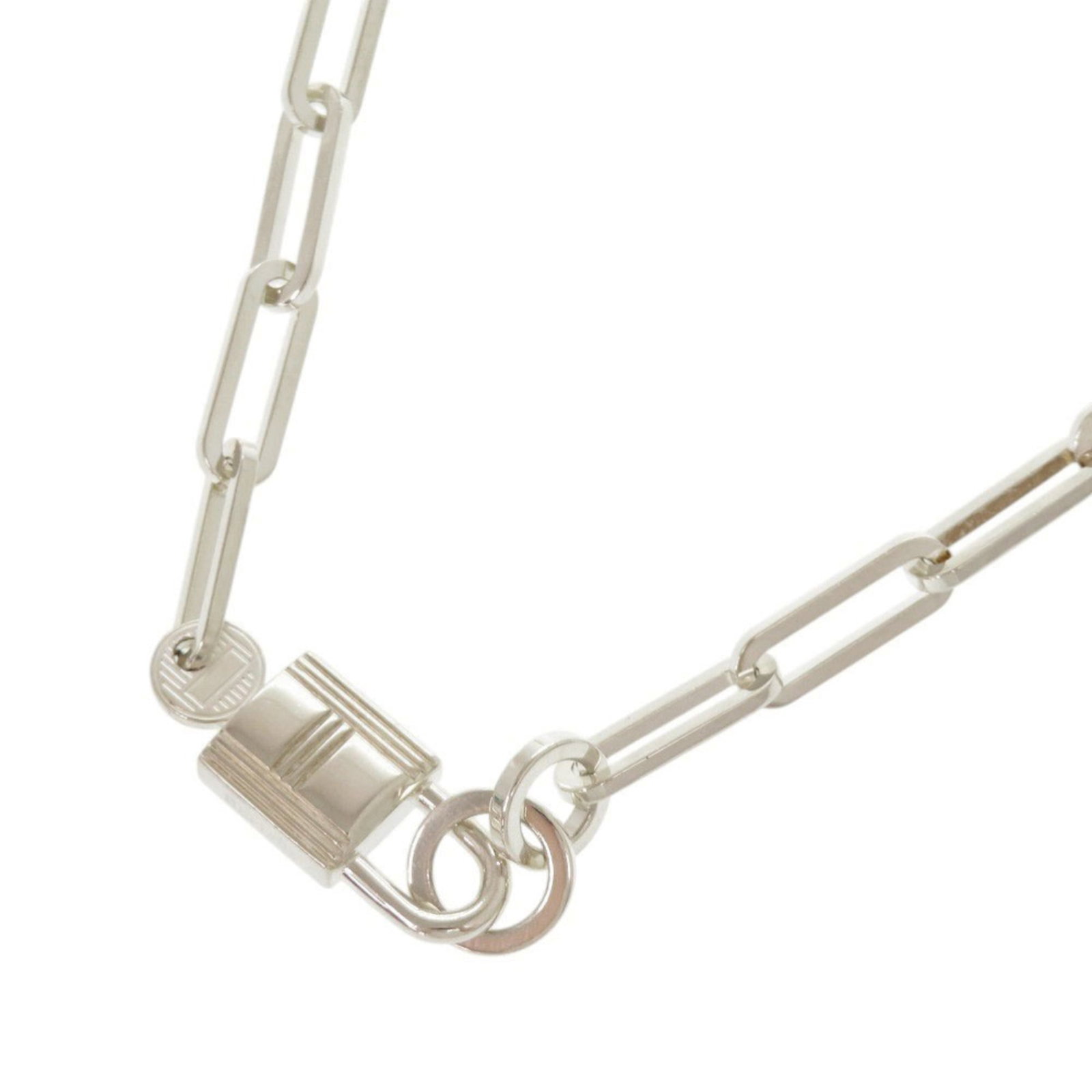 Hermes Alpha Kelly Silver 925 Necklace 1568Hermes (1 of 8)