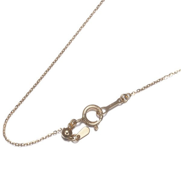 Yellow Gold 18K 45cm Flat Link Chain Necklace (1 of 3)