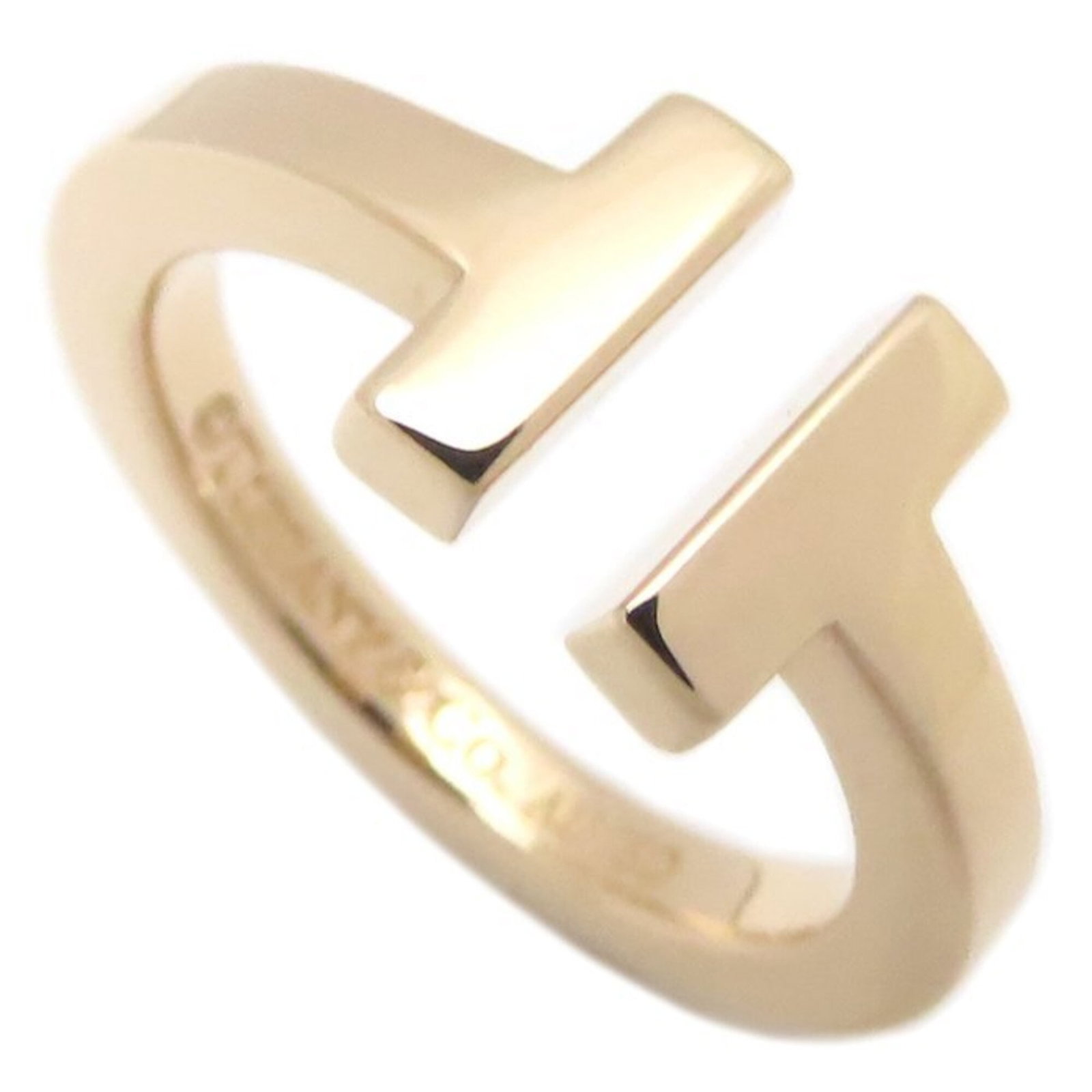 Tiffany Band Ring Rose Gold (18K): Tiffany Band Ring Rose Gold (18K) Rose Gold (18K) Band Ring from Tiffany, featuring a classic design with subtle elegance. This lovely ring boasts a high-quality rose gold finish and measures US size