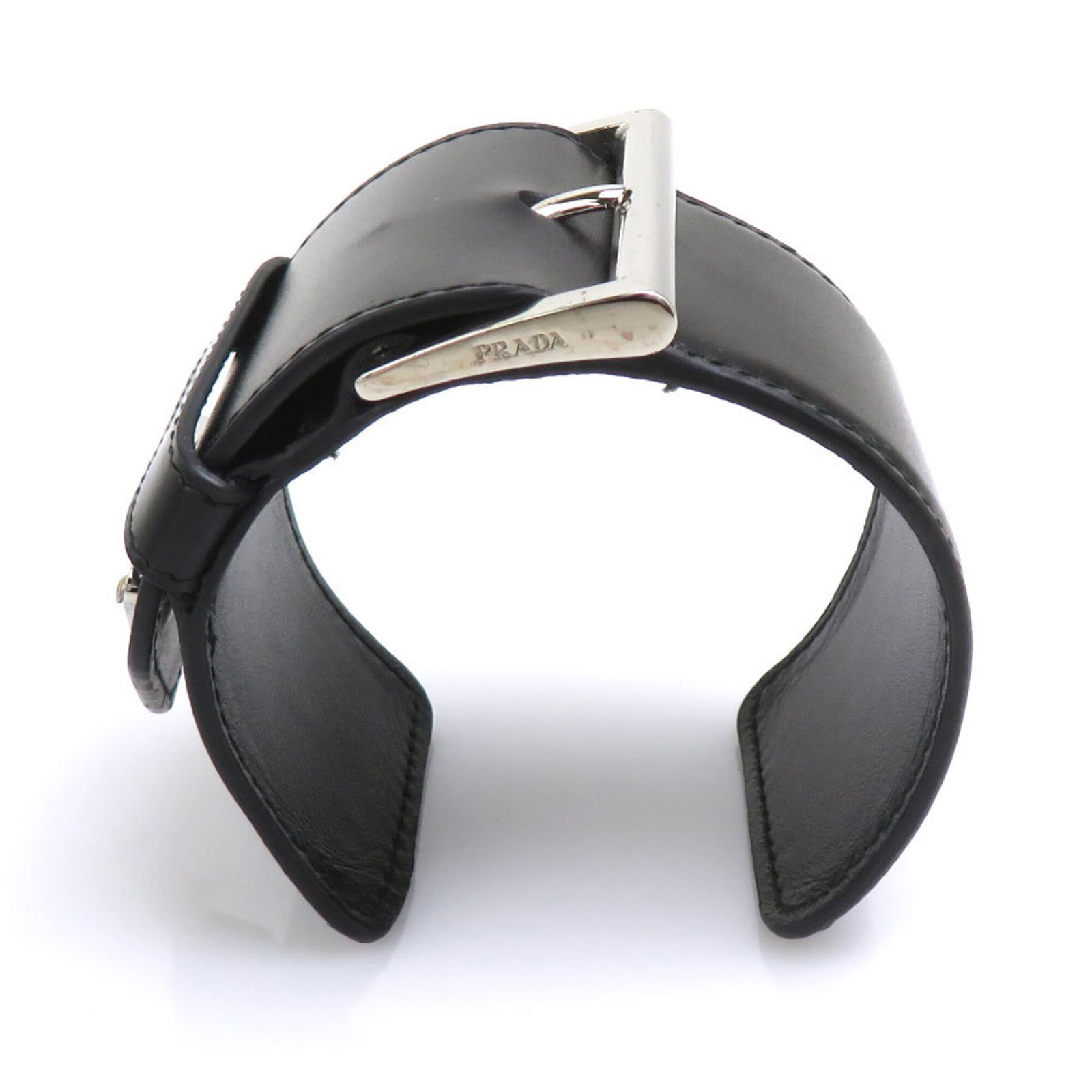 Leather Prada Bangle - 5