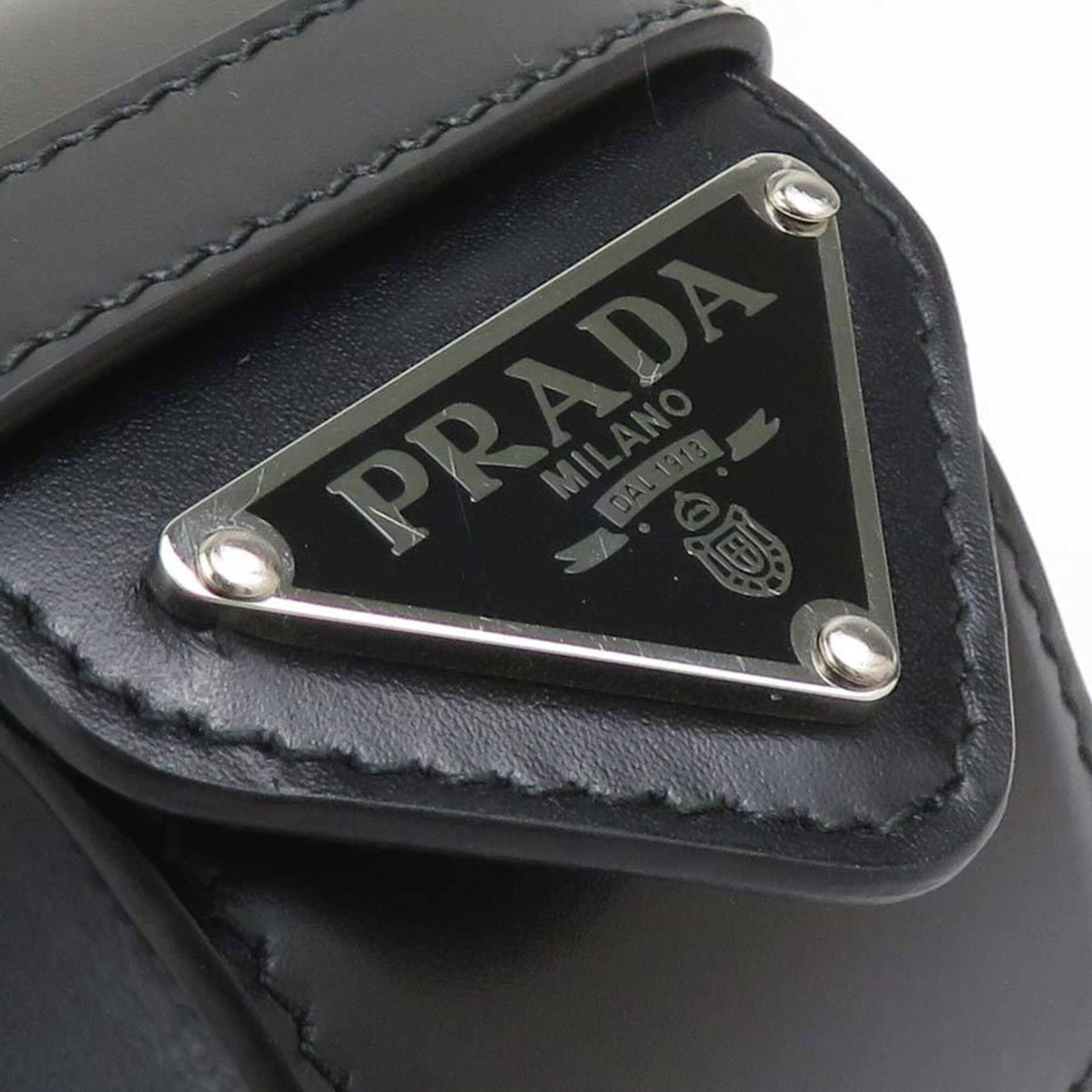 Leather Prada Bangle - 9