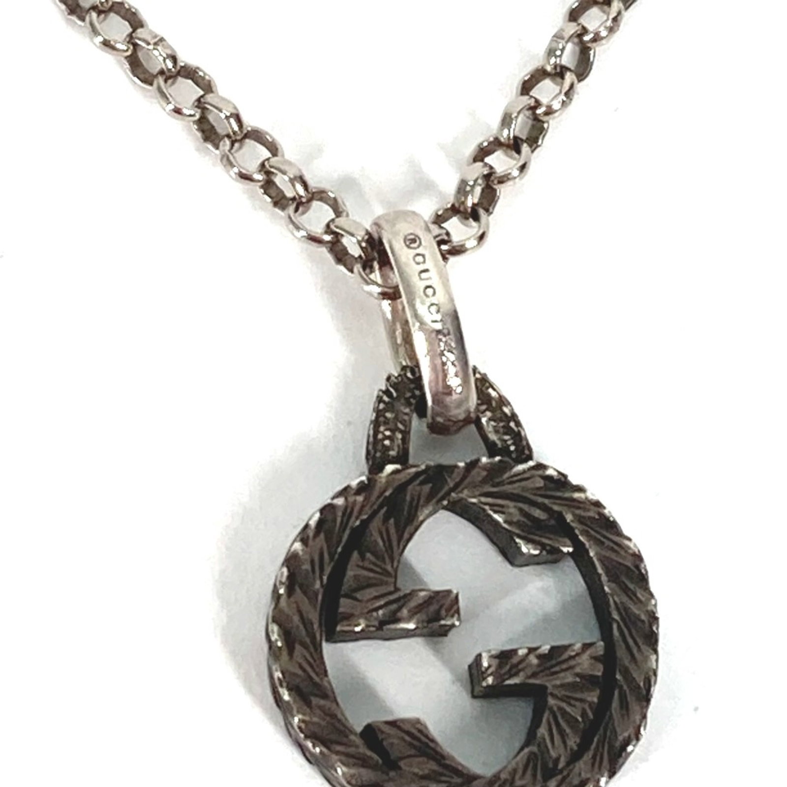 Silver Gucci Necklace - 6
