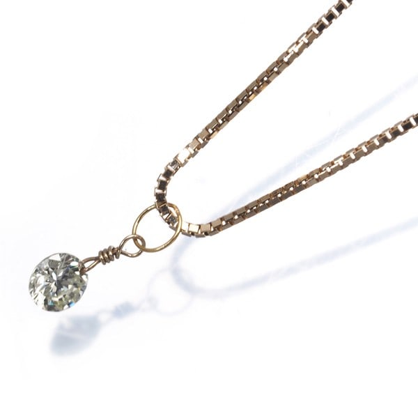 Agete Necklace Diamond 0.15Ct Solitaire 10K 416 Yellow Gold: Agete Necklace Diamond 0.15Ct Solitaire 10K 416 Yellow Gold Item Specifics: Brand: agete Metal: Yellow Gold Metal Purity: 10k Type: Necklace Main Stone: Diamond Style: Pendant Main Stone Creation:
