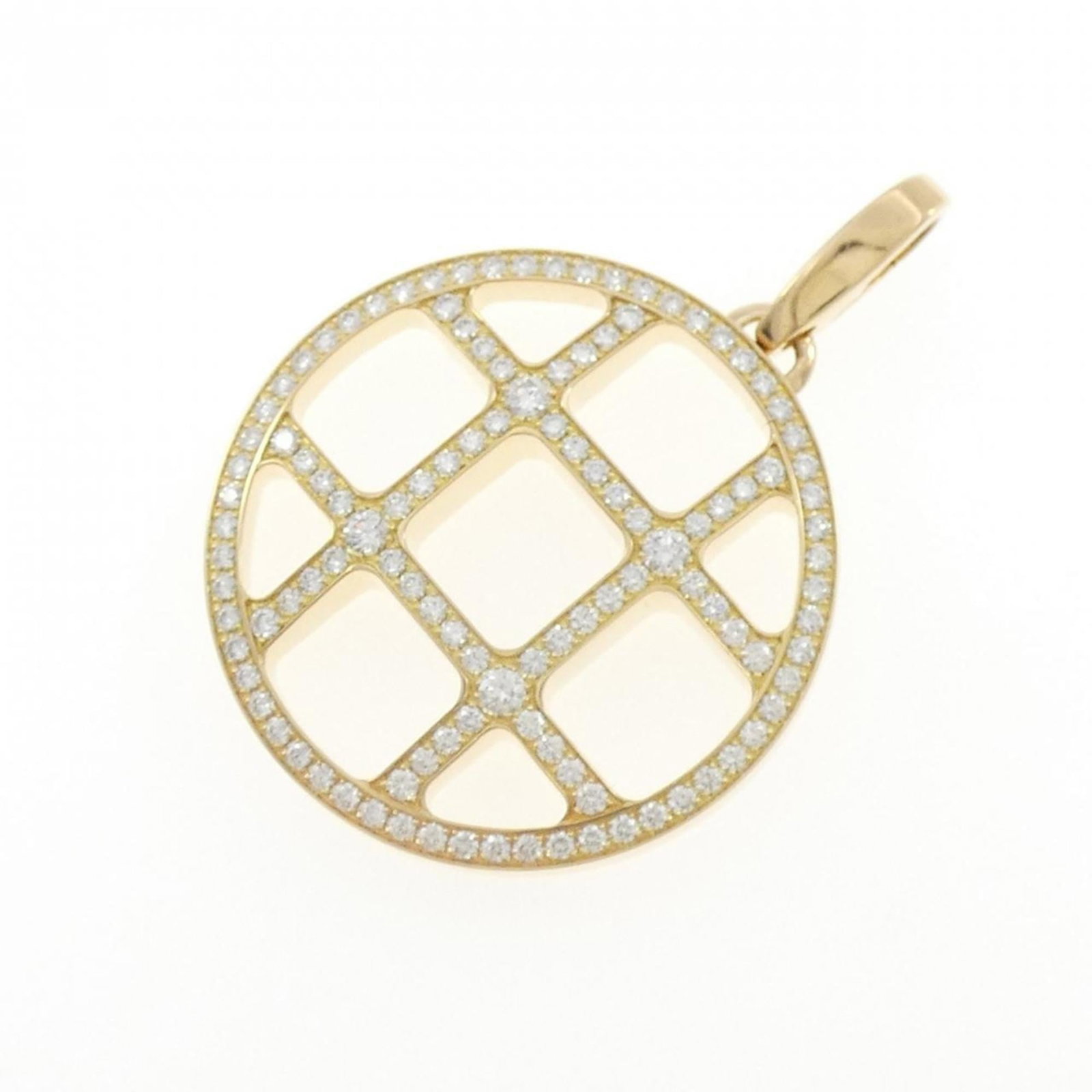 Cartier Necklace Charm Yellow Gold (18K): Cartier Necklace Charm Yellow Gold (18K) Cartier Necklace Charm Yellow Gold (18K) boasts an impressive diamond stone, measuring 40.60mm x 28.80mm. The 18K yellow gold construction provides a rich,