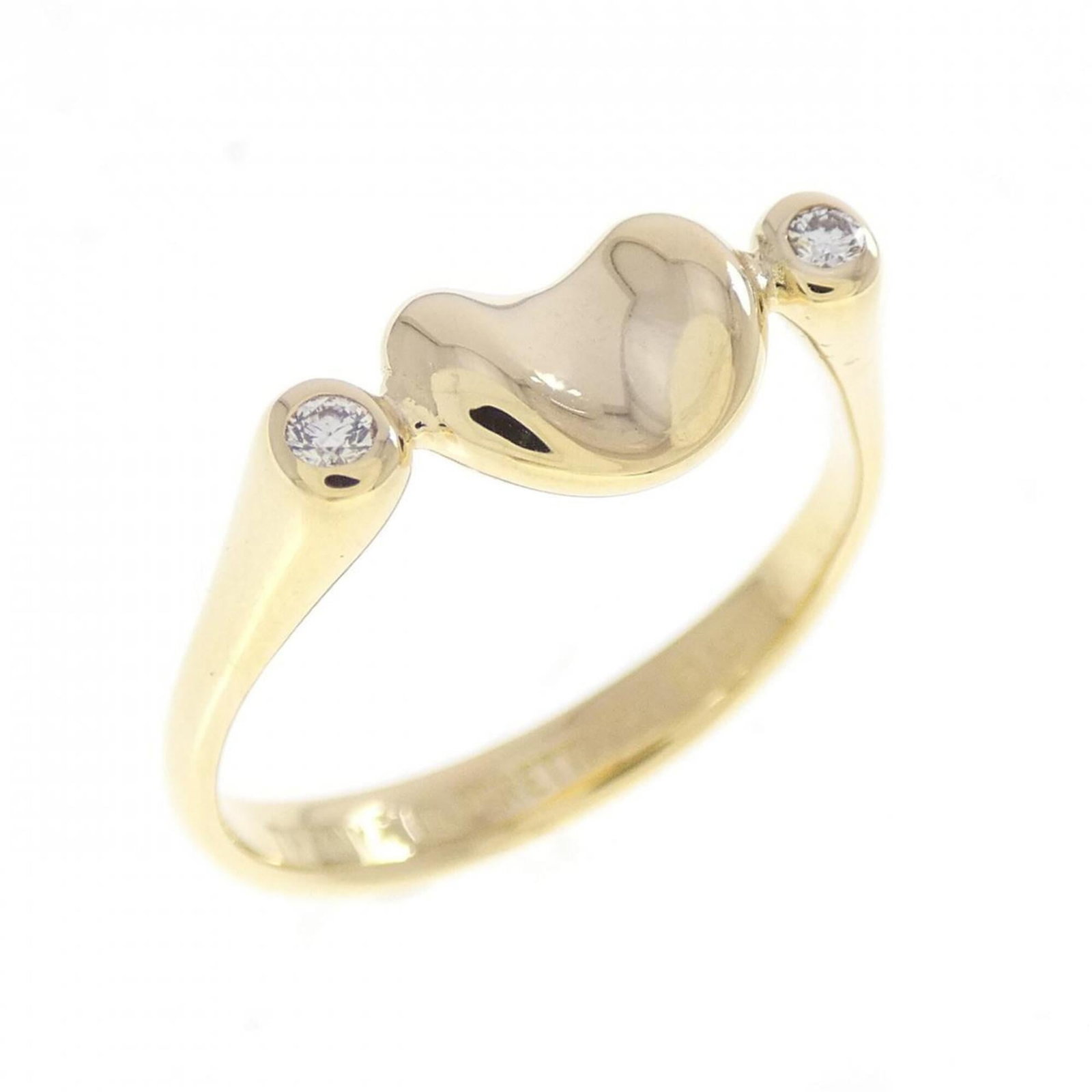 Tiffany Ring Gold Yellow 18K: Tiffany Ring Gold Yellow 18K Yellow Gold 18K Tiffany Ring Band for Women, Us Size 6.5, Like New Condition. This 18k yellow gold band features a classic design and bears a signature. A nice item with h