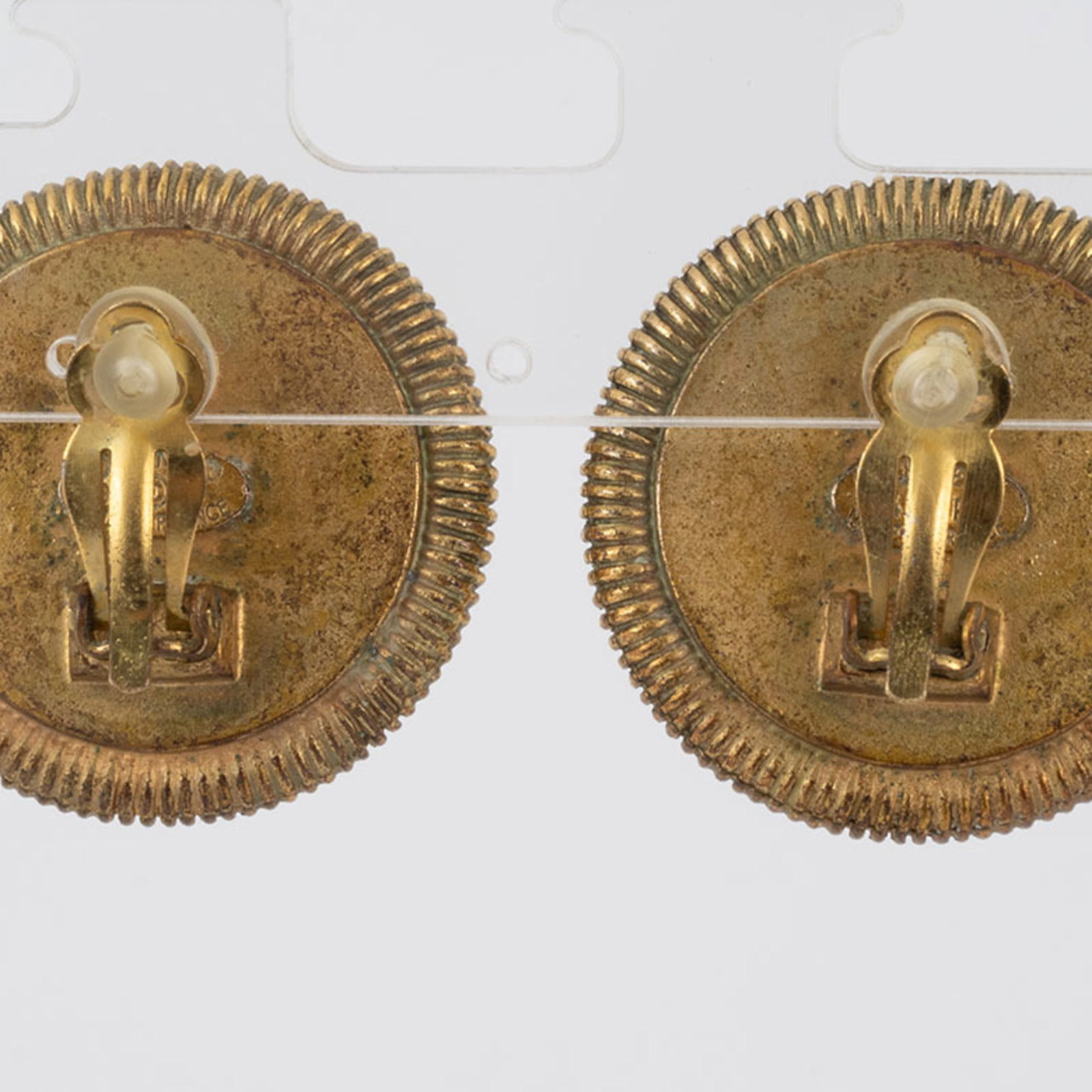 Shell clip earrings Chanel - 5