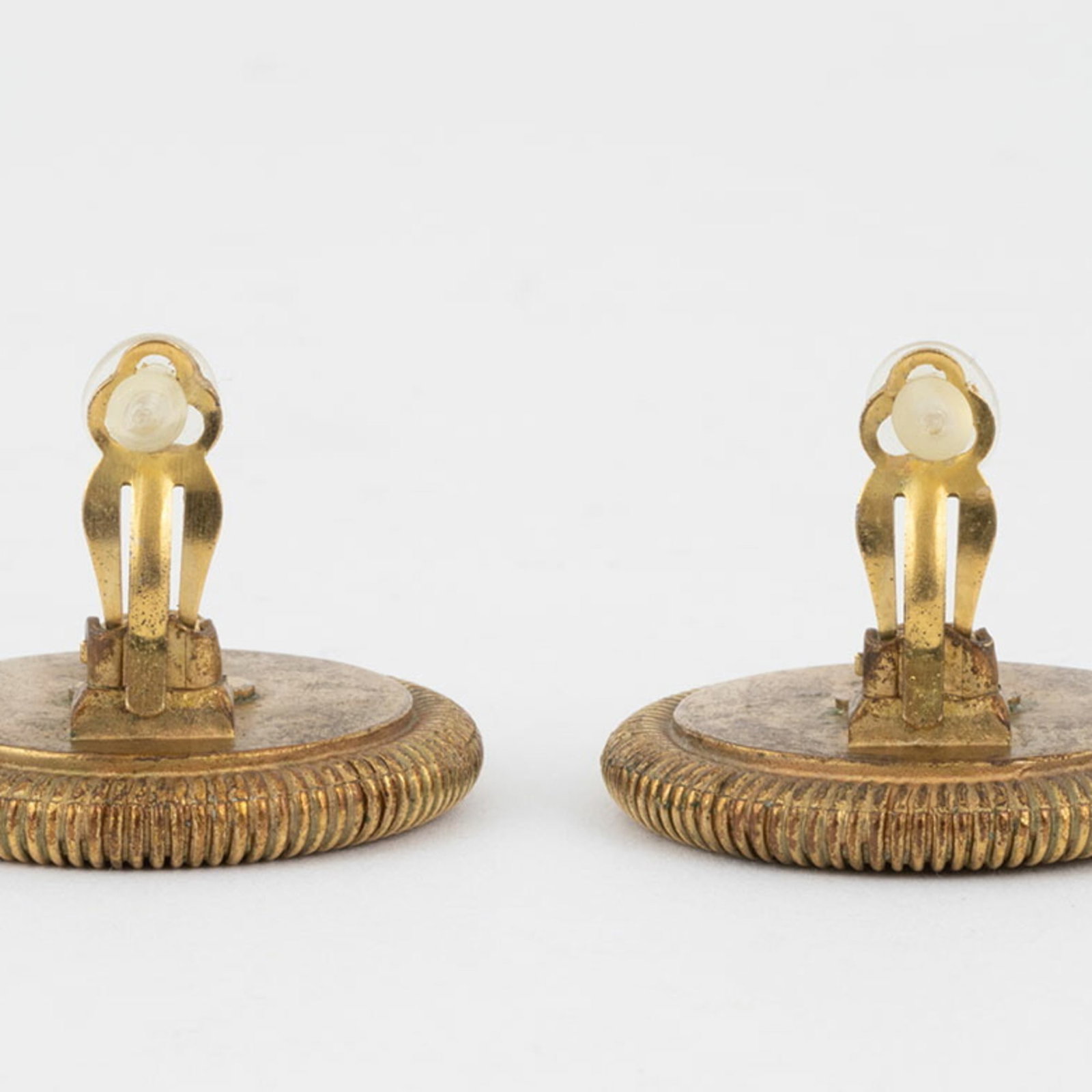Shell clip earrings Chanel - 6