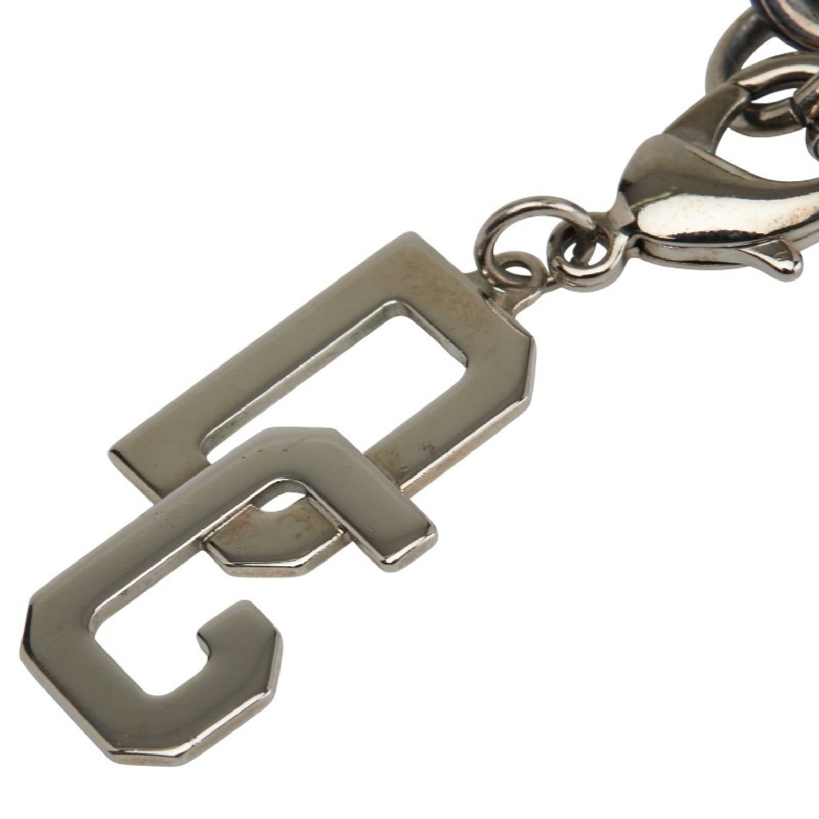 Dolce & Gabbana Dg Logo Necklace In Silver And Black Metal For Men.: Dolce & Gabbana Dg Logo Necklace In Silver And Black Metal For Men. Dolce & Gabbana's iconic DG logo necklace shines in silver and black metal, making a statement for the modern man. The necklace