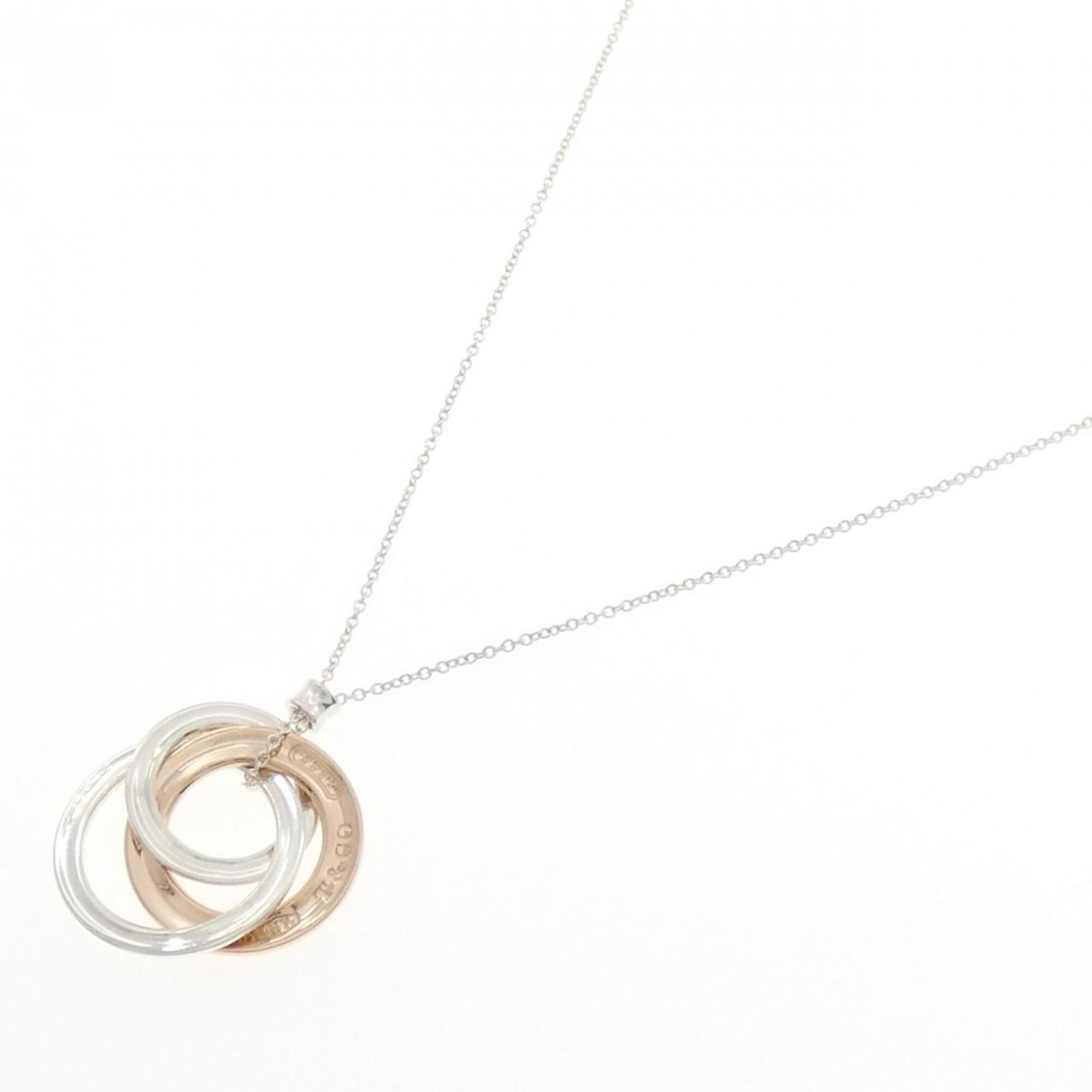 Interlocking Circle Tiffany Co Necklace - 2