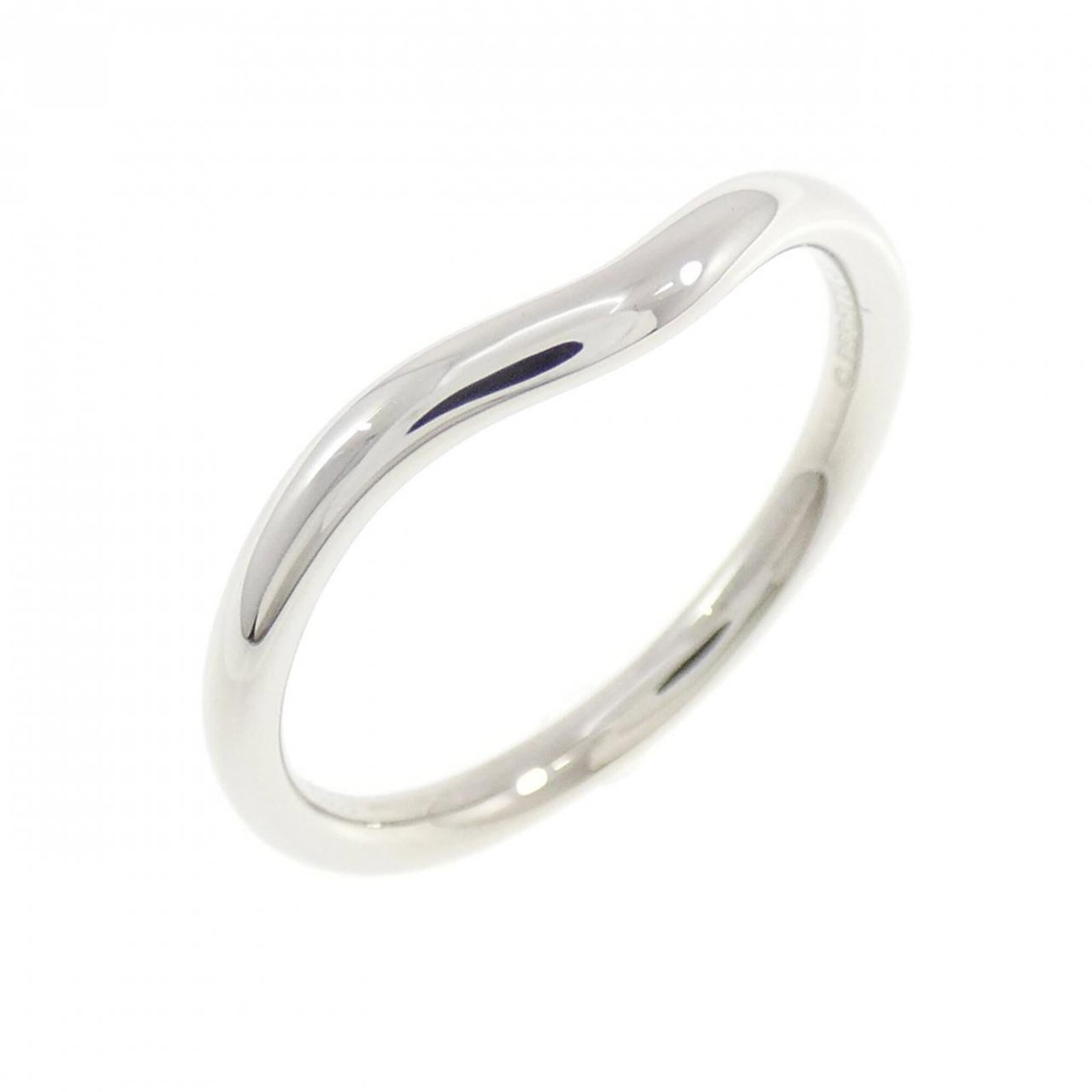 Platinum ring by Tiffany band: Platinum ring by Tiffany band Platinum ring by Tiffany features a classic band design, crafted from high-quality platinum. With its elegant simplicity and understated sophistication, this timeless pie