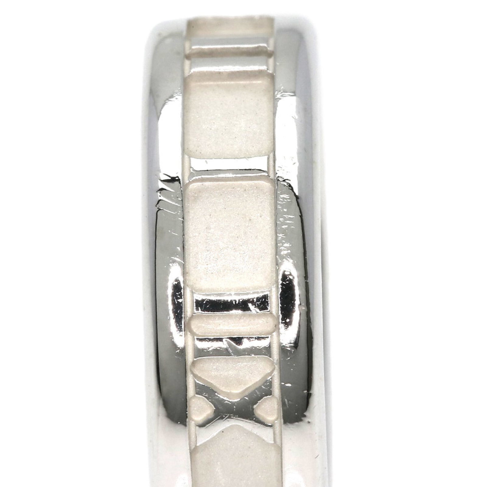Silver Ring Tiffany Band - 10