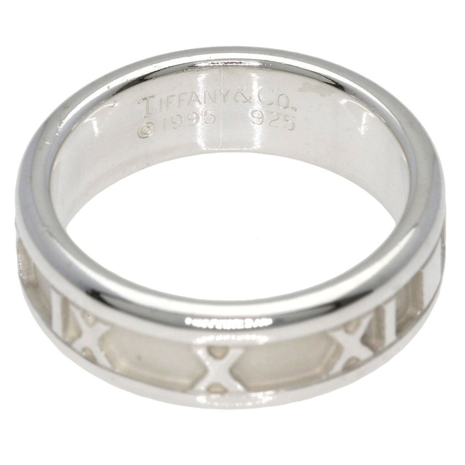 Silver Ring Tiffany Band - 4