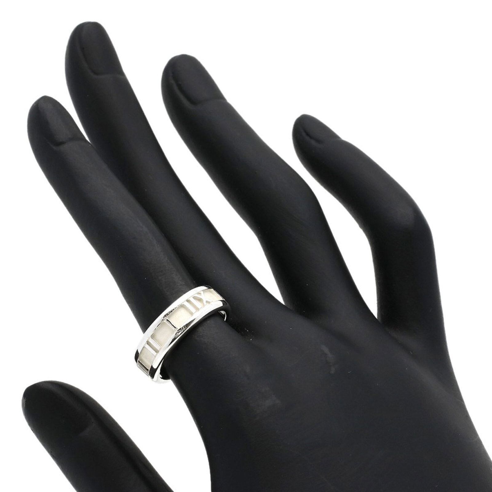 Silver Ring Tiffany Band - 5