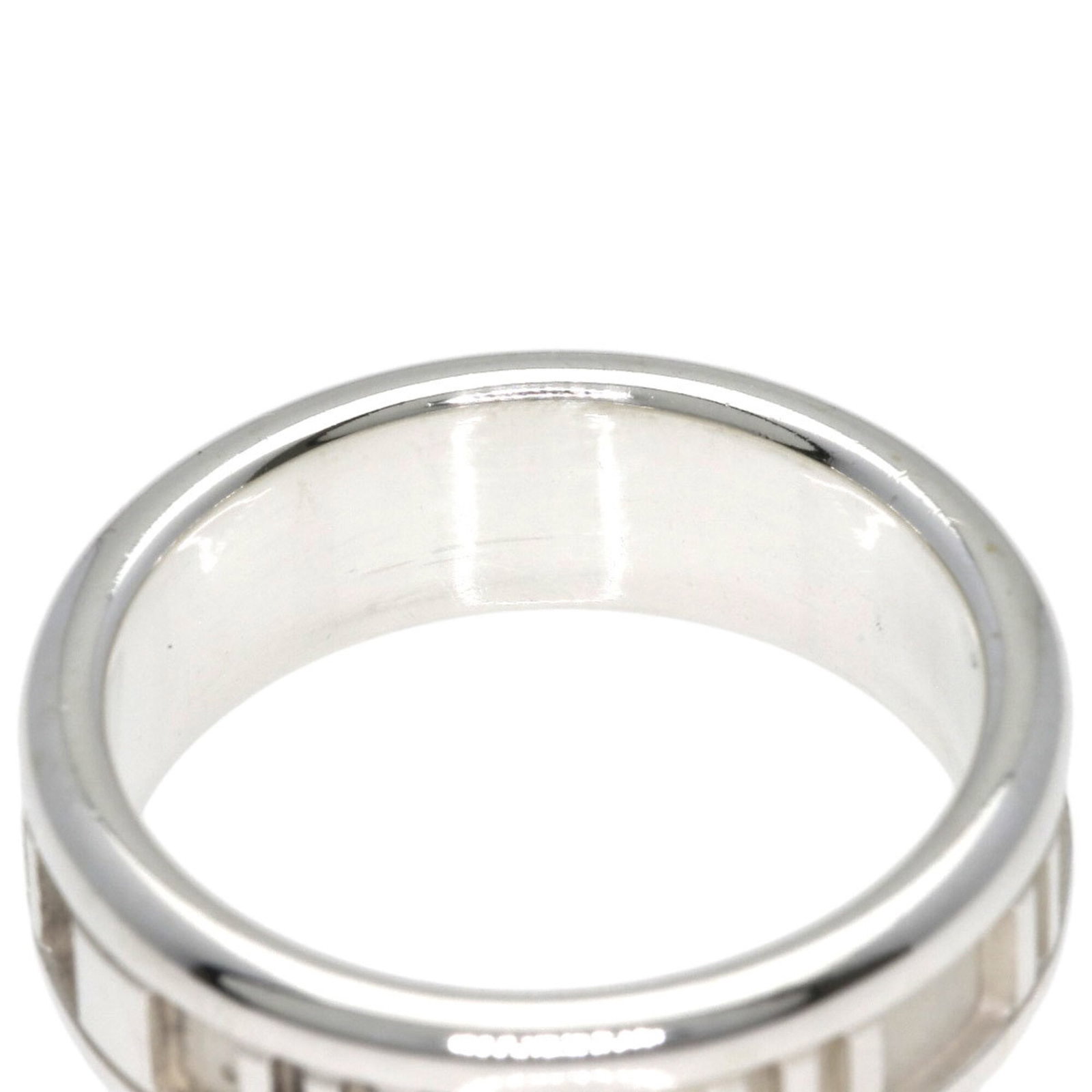 Silver Ring Tiffany Band - 6