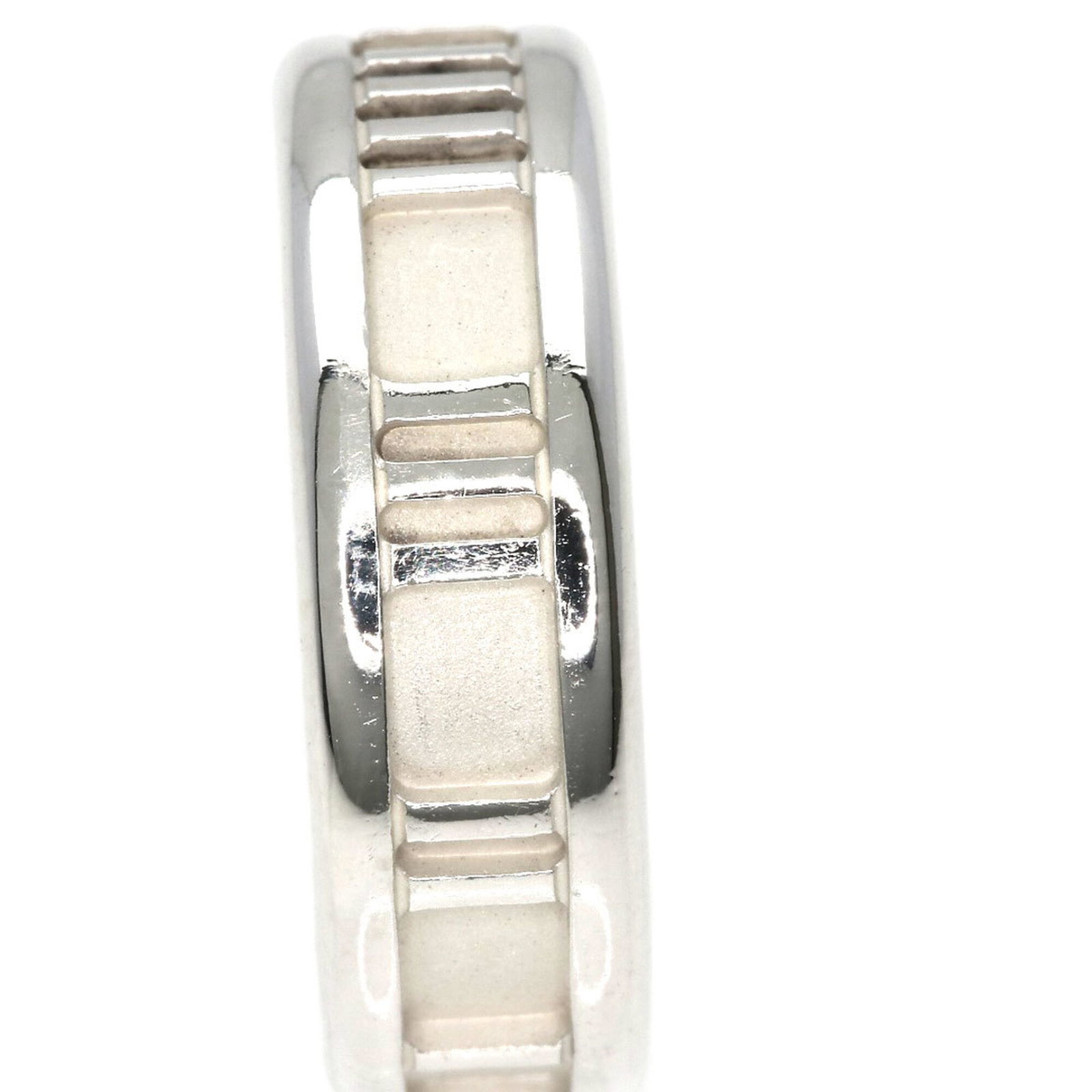 Silver Ring Tiffany Band - 8