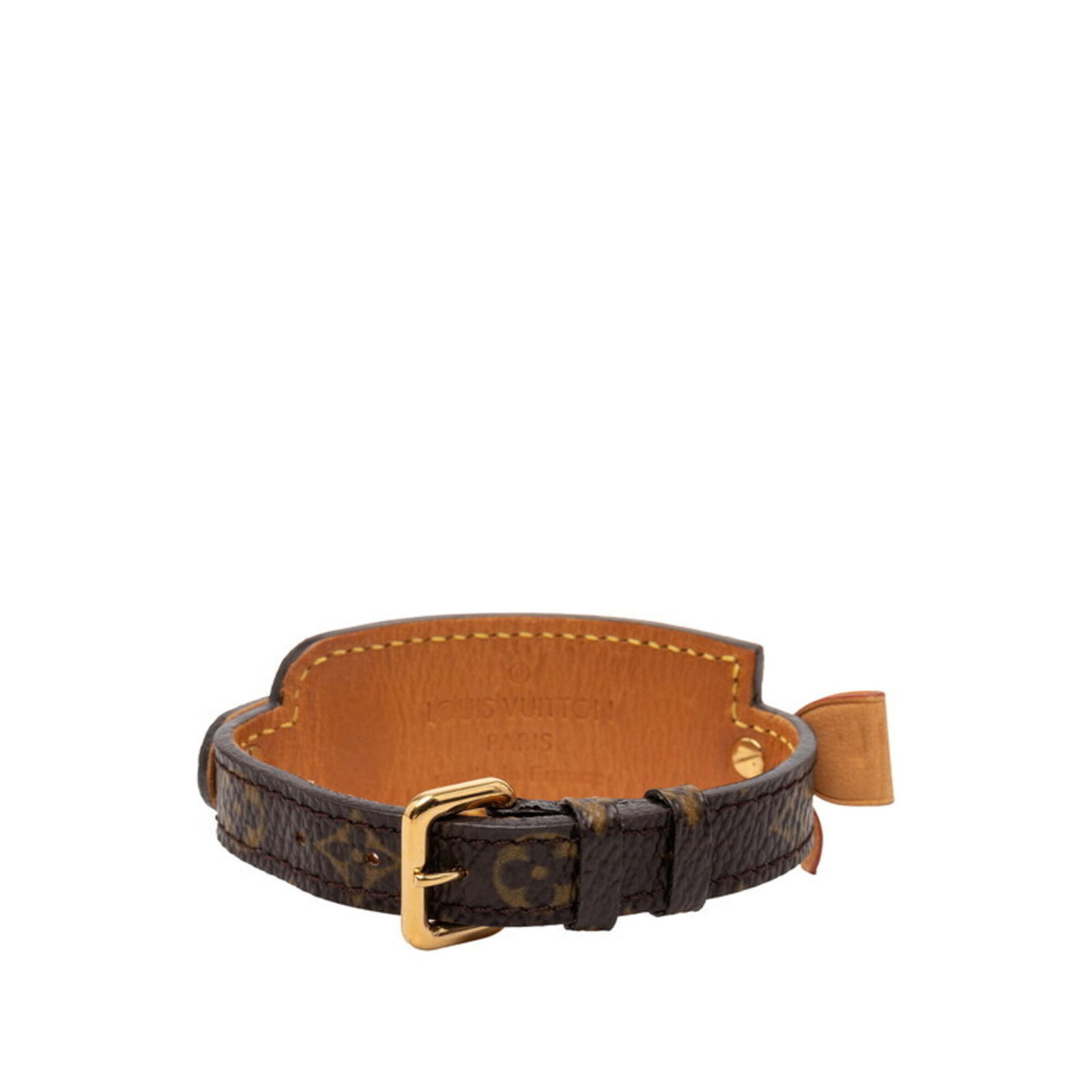 Charm Vuitton Leather Bracelet - 3
