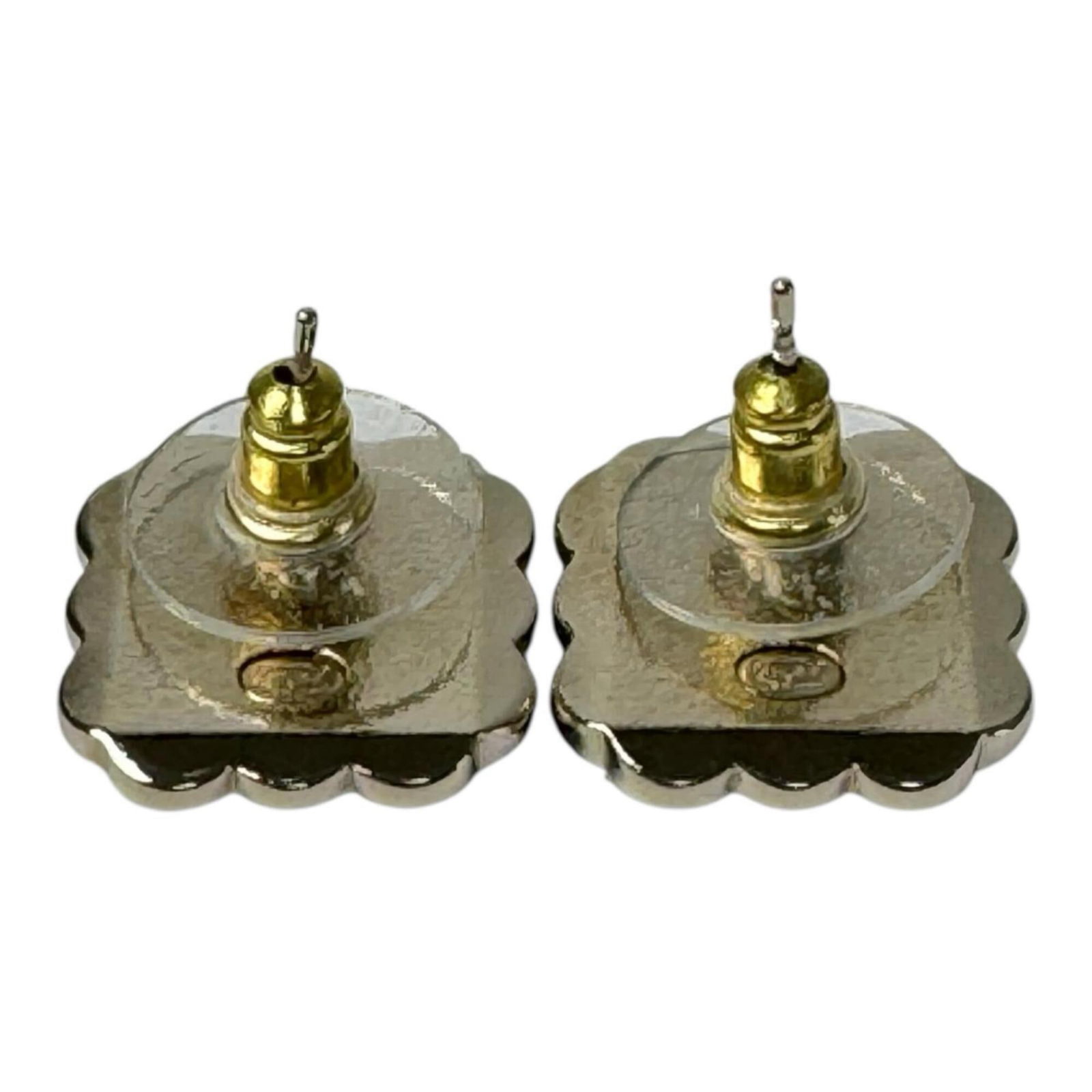 Chanel Stud Earrings Gold Plating - 3