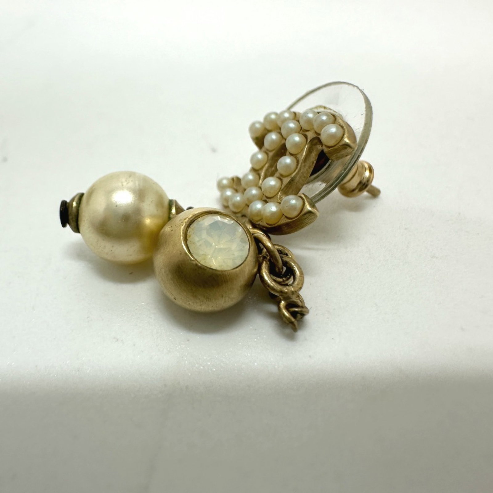 Chanel Stud Earrings Gold Plating - 2