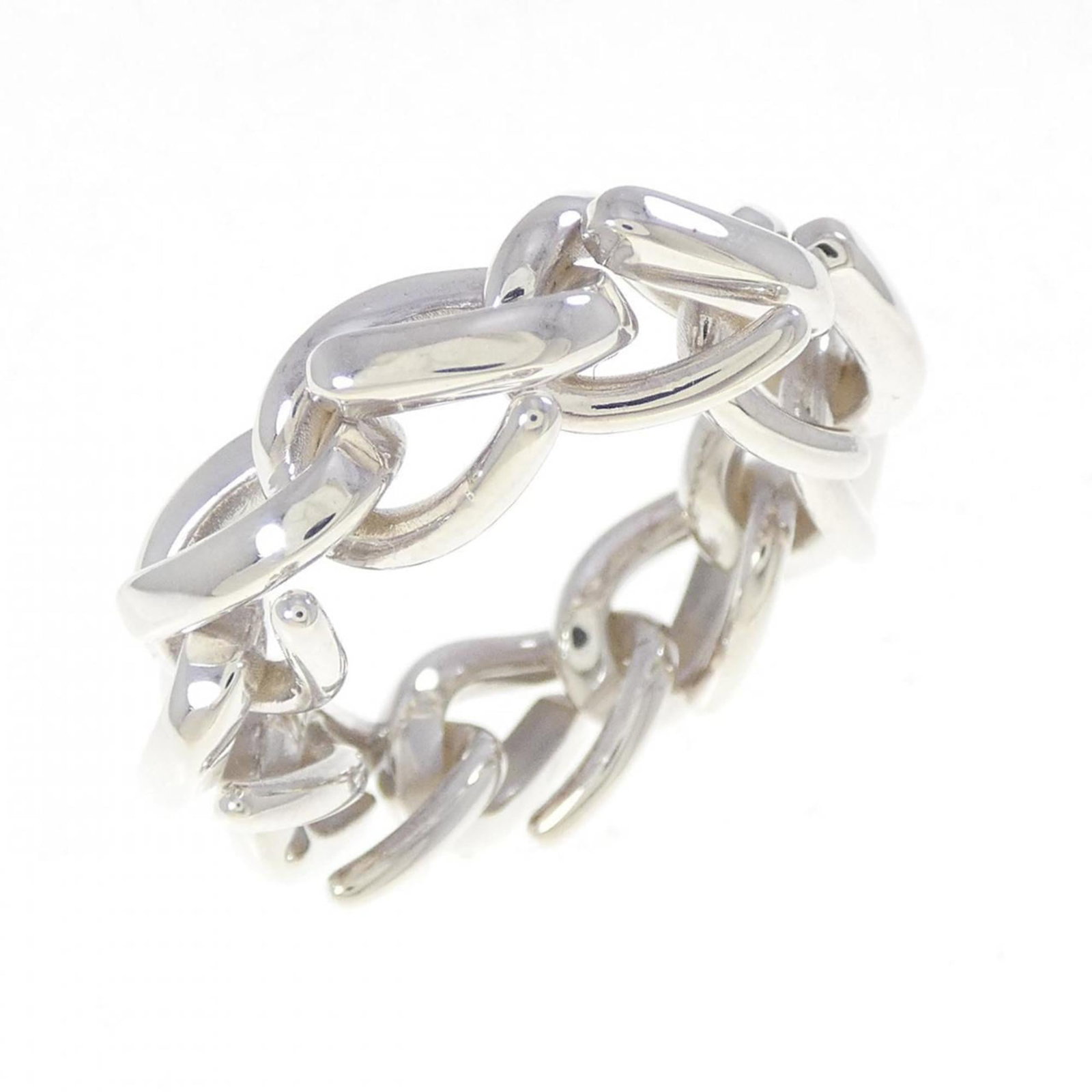 Tiffany Band Ring Silver 925: Tiffany Band Ring Silver 925 Silver 925 Tiffany band ring in excellent condition, with only minor signs of wear and a few scratches. The silver material provides a sleek and modern look that suits