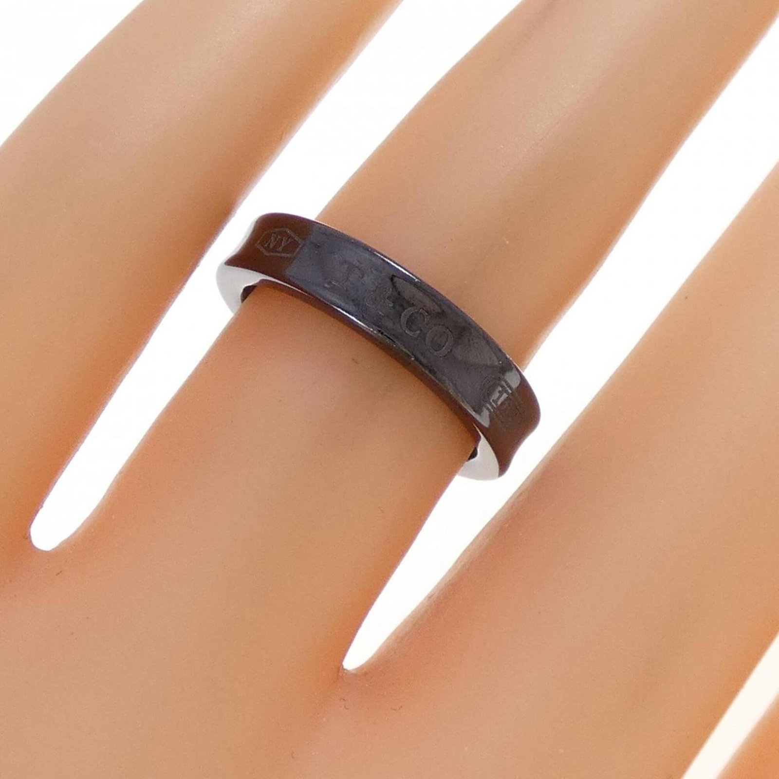 Tiffany Band Ring Titanium - 4