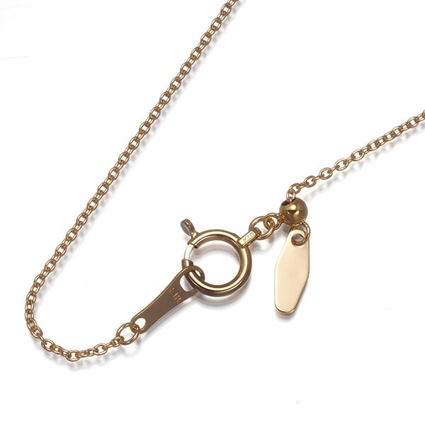 Cable Chain Necklace 45Cm 18K 750 Rose Gold: Cable Chain Necklace 45Cm 18K 750 Rose Gold 18k rose gold cable chain necklace measures 45cm in length, showcasing the intricate details of this elegant design. The 18k metal purity ensures a rich,