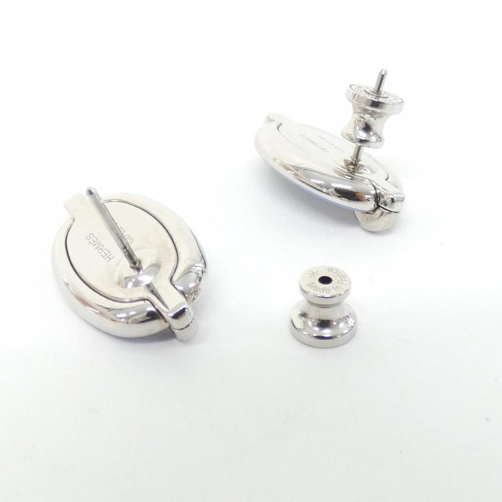 Hermes Stud Earrings - 4