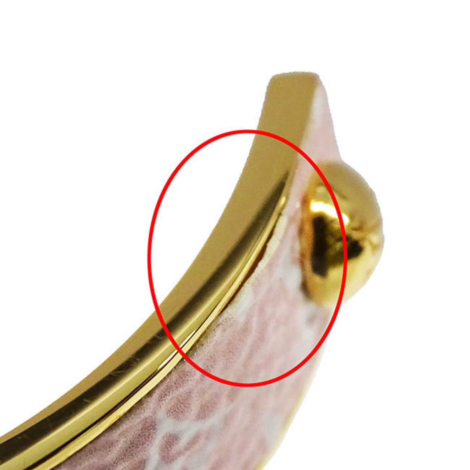 Louis Vuitton Bangle Gold Plating - 9