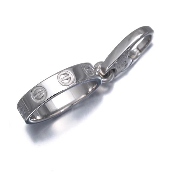 Cartier Pendant Love Charm 18K 750 White Gold: Cartier Pendant Love Charm 18K 750 White Gold 18k White Gold Cartier Pendant Love Charm - A Timeless Symbol of Devotion. This elegant pendant, part of the iconic Love collection by Cartier, showcases 