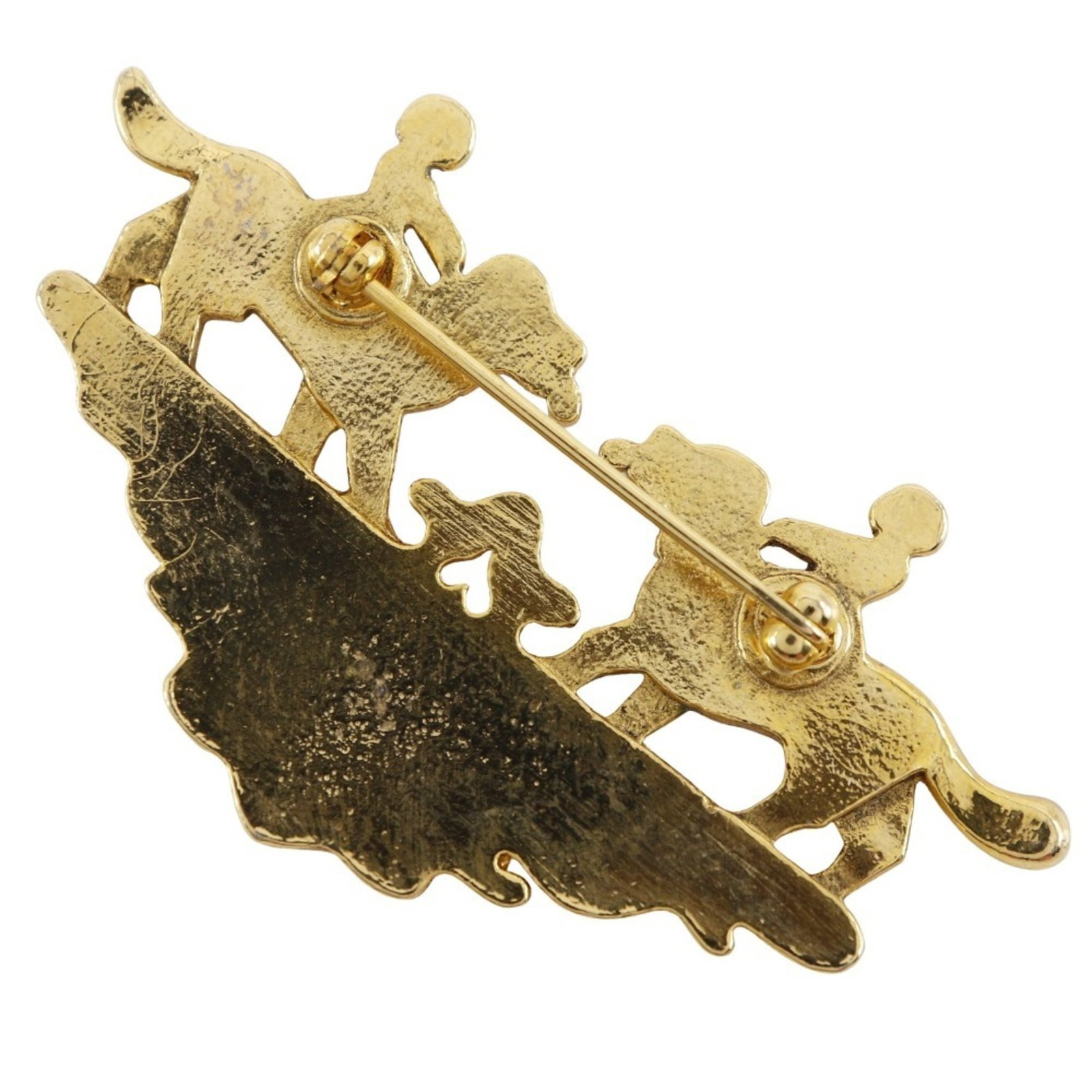 Hermes Brooch Gold Plating - 2