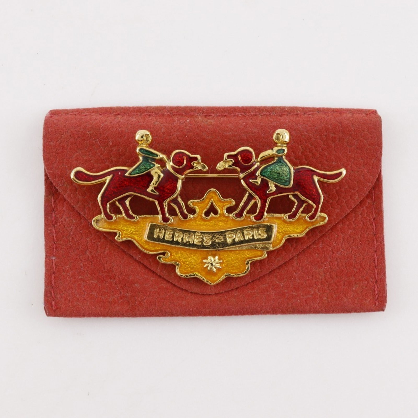 Hermes Brooch Gold Plating - 9