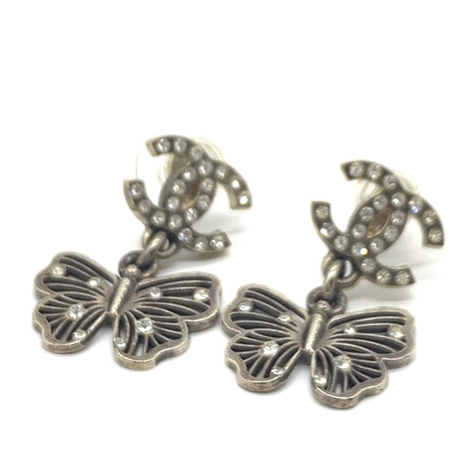 Drop earrings metal by Chanel (1 of 6)