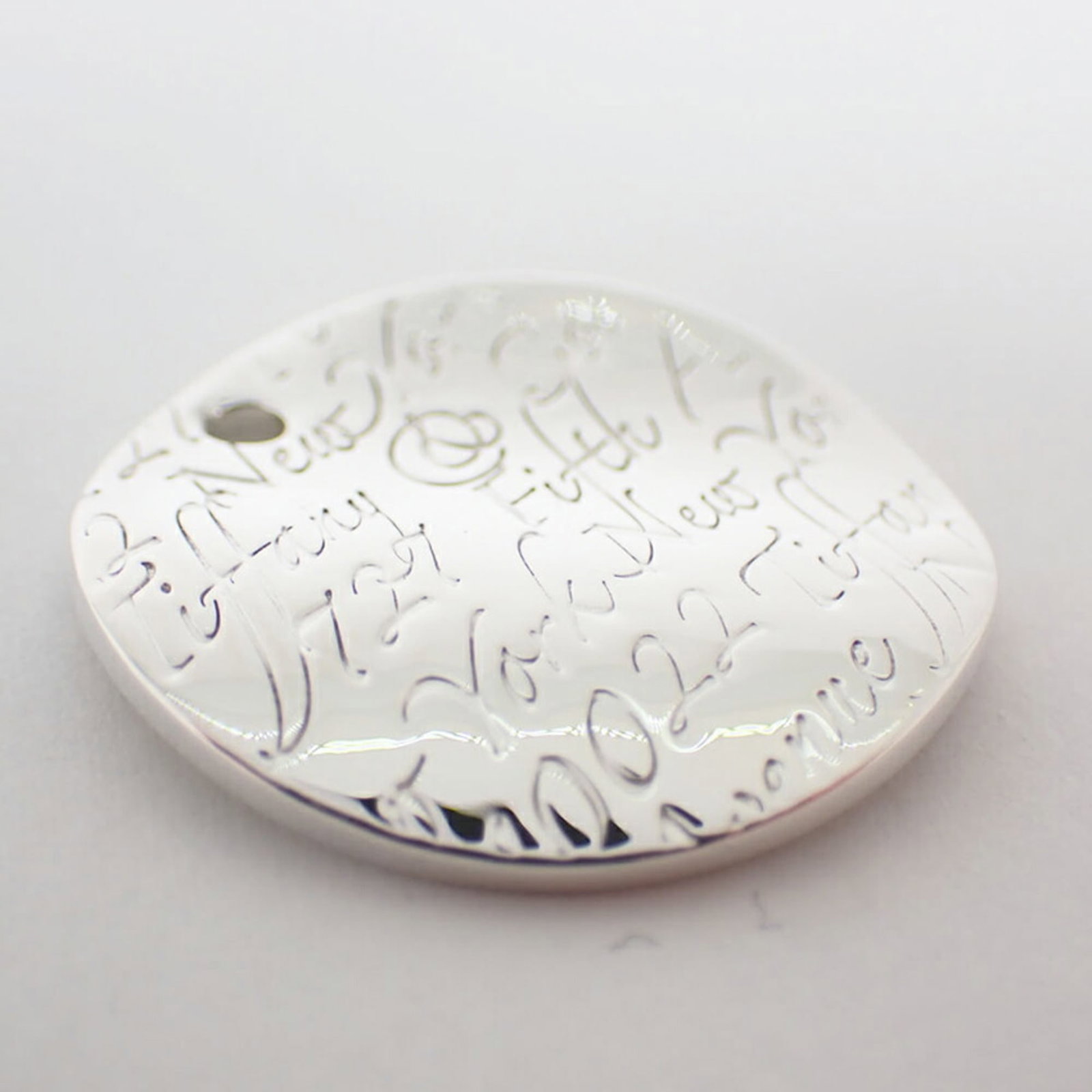 Charm Top Round Notes 925 Tiffany - 3