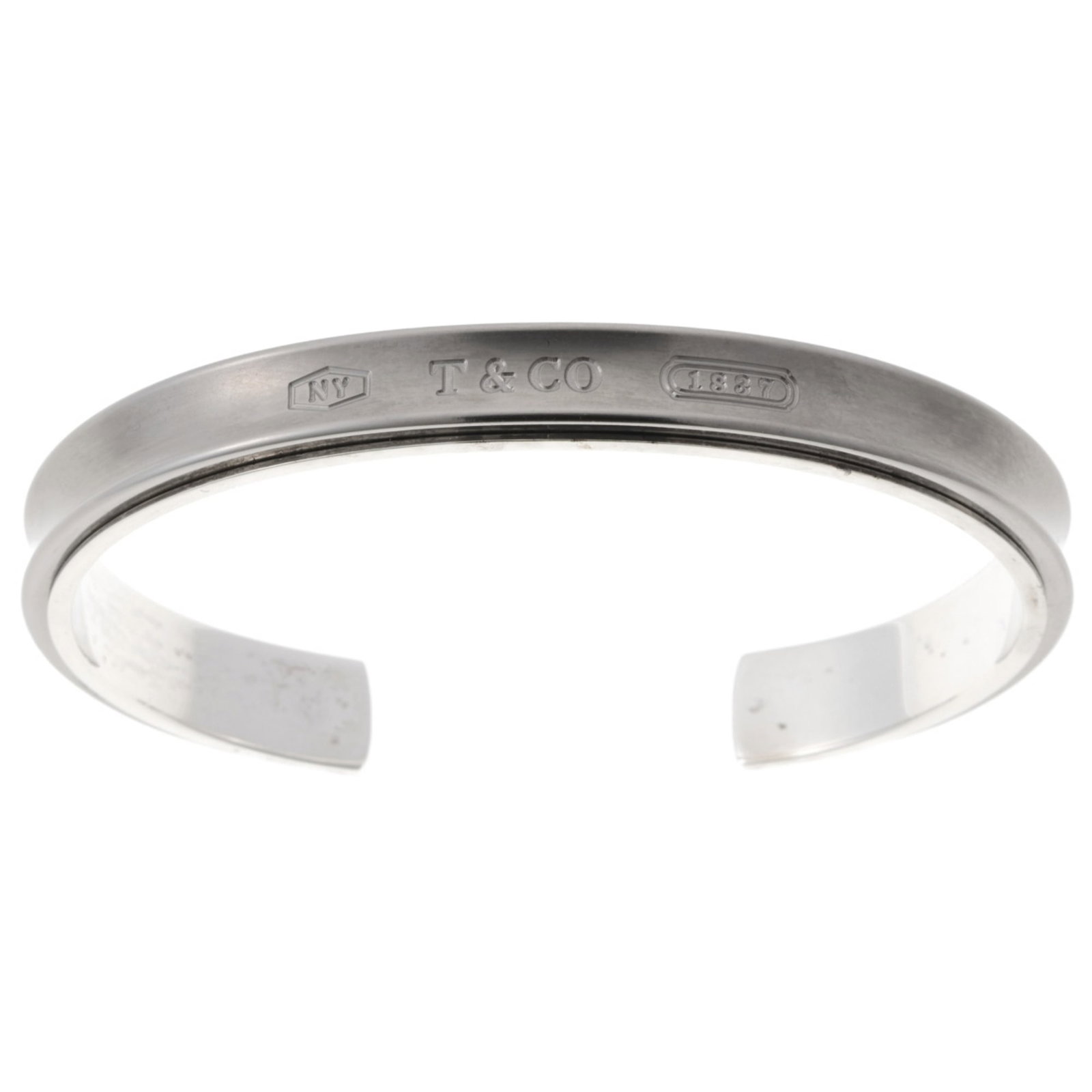 Silver 925 Bangle Titanium by Tiffany - 2