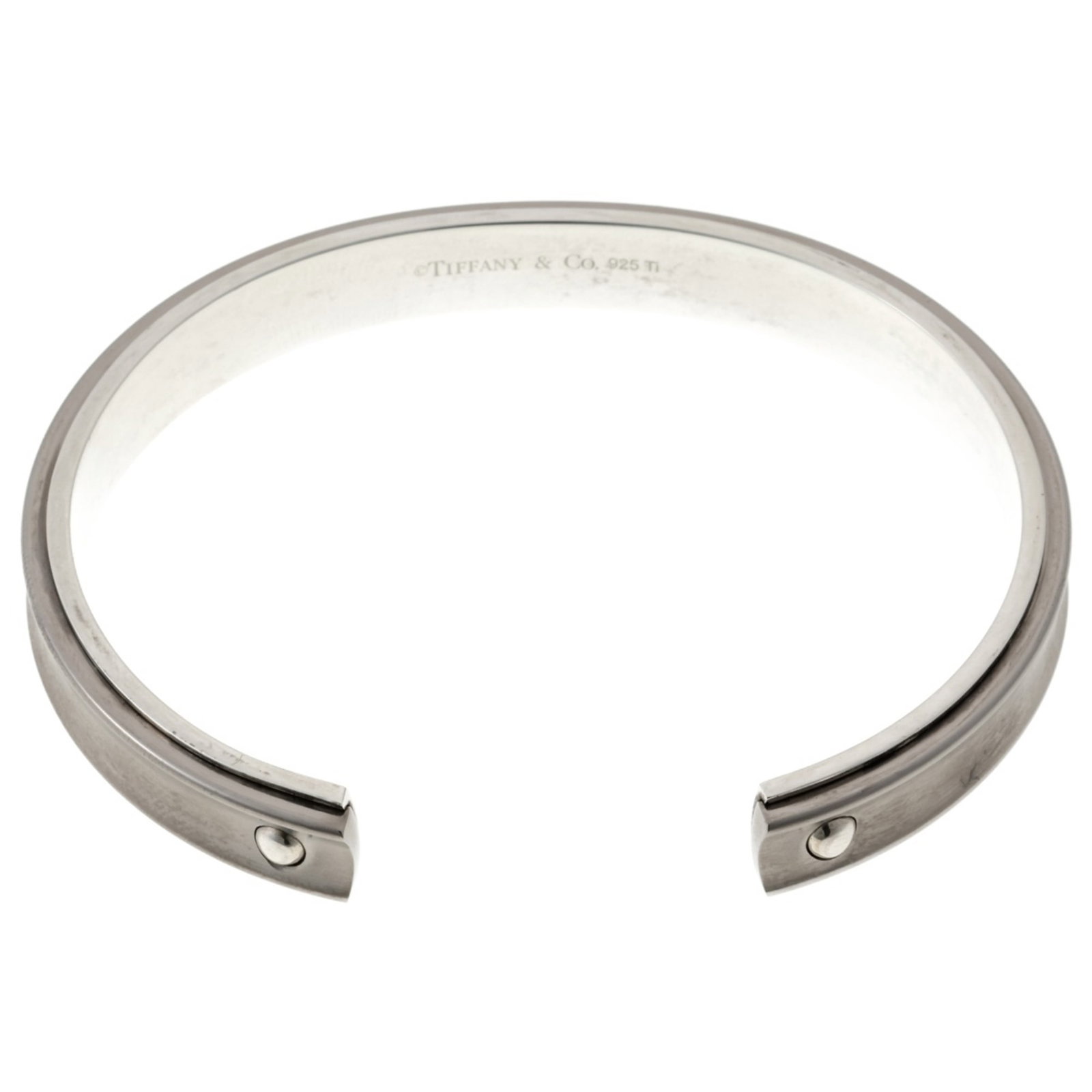 Silver 925 Bangle Titanium by Tiffany - 3
