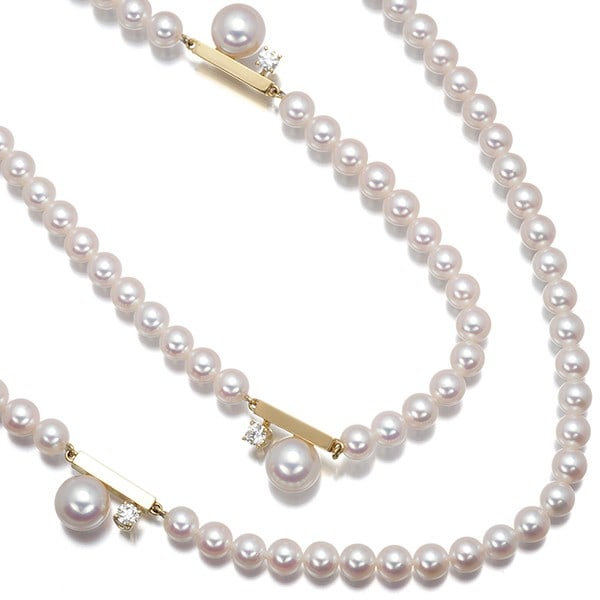 Tasaki Necklace Akoya Pearl Diamond Petit Balance Class Long 18K Yg: Tasaki Necklace Akoya Pearl Diamond Petit Balance Class Long 18K Yg Item Specifics: Brand: TASAKI Metal: Yellow Gold Metal Purity: 18k Type: Necklace Main Stone: Akoya Pearl Style: Necklace Collection