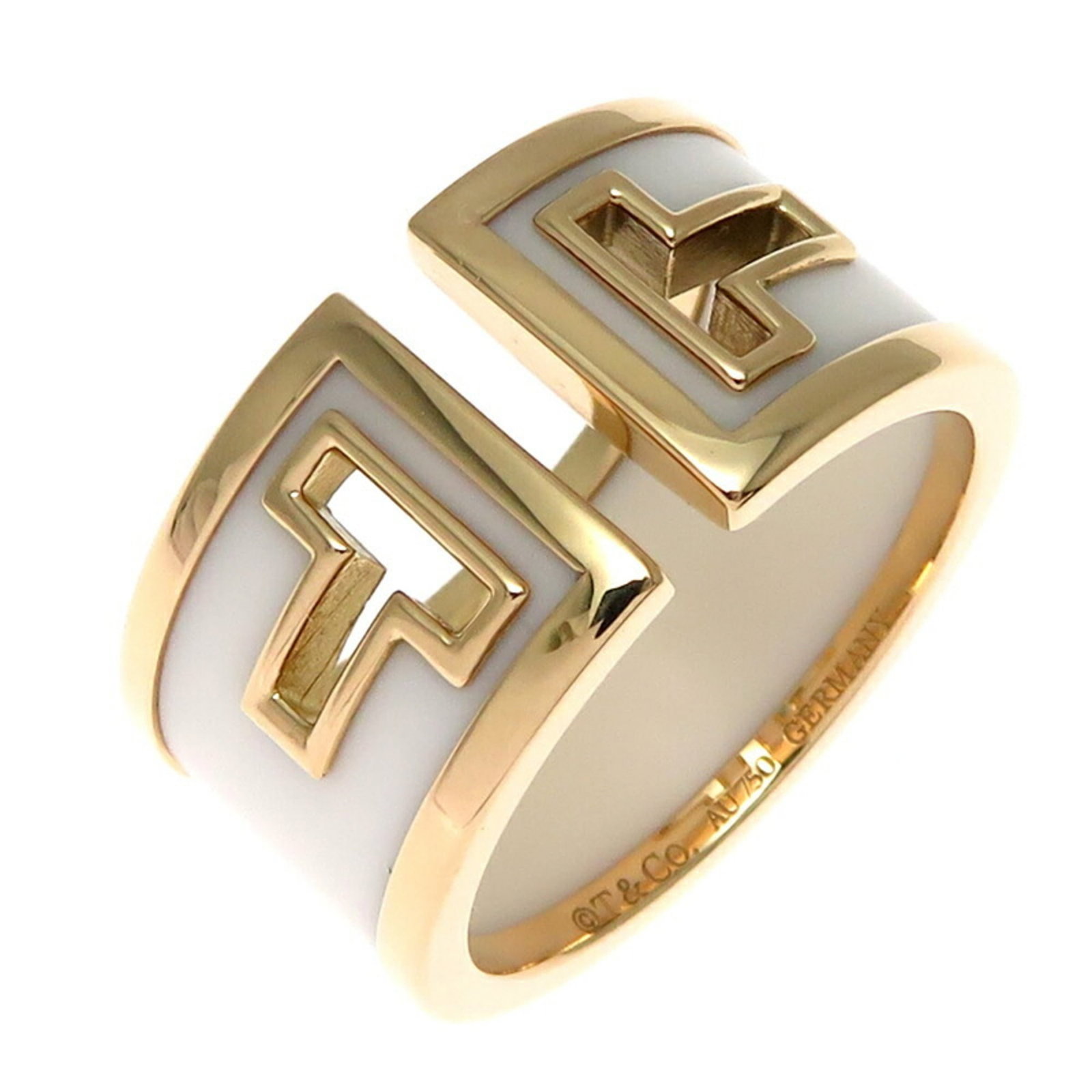 Tiffany Ring Gold Yellow 18K: Tiffany Ring Gold Yellow 18K Yellow gold 18K band ring from Tiffany, featuring a classic design. This used item shows hardly any signs of wear and is in like new condition, making it a great option fo